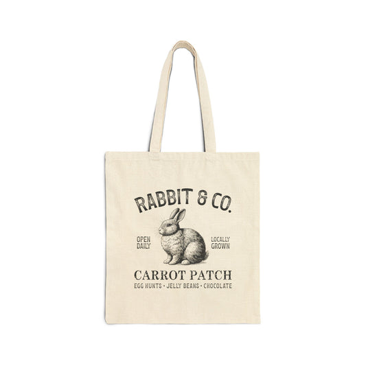 Rabbit & Co Cotton Canvas Tote Bag