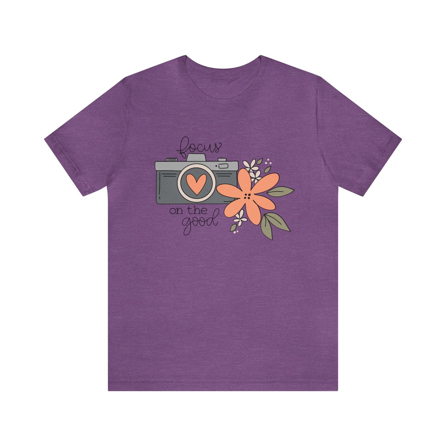 Focus On The Good Jersey Short Sleeve Tee
