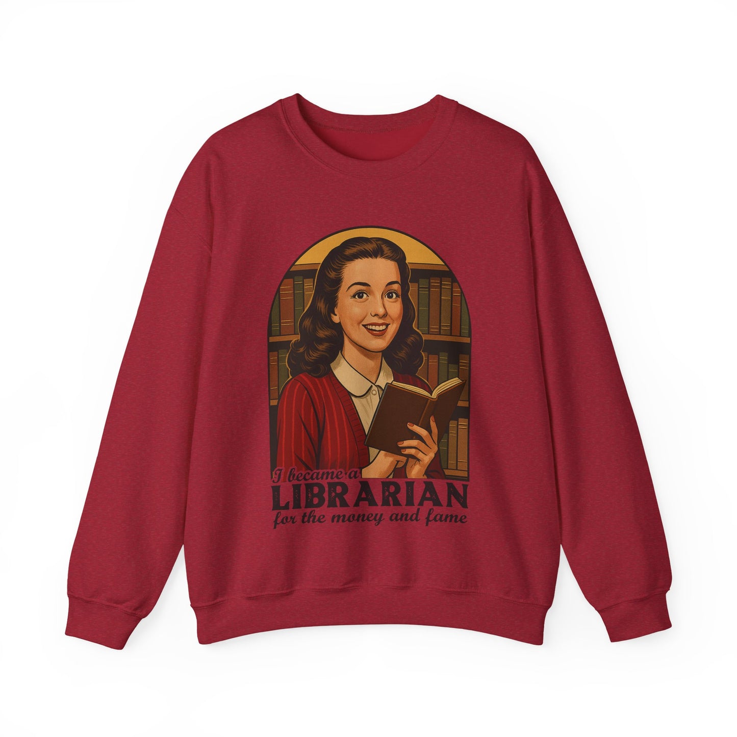 Librarian Heavy Blend™ Crewneck Sweatshirt