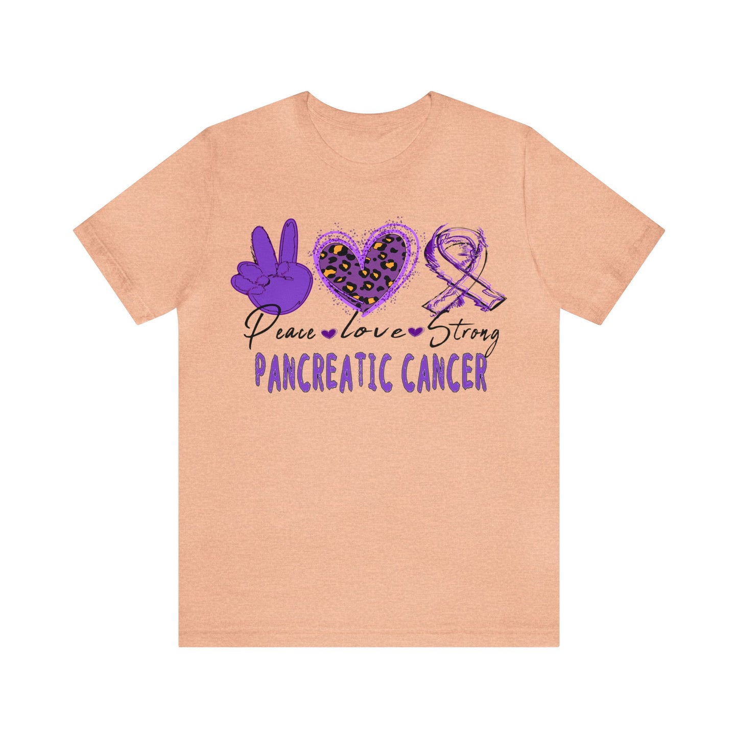 Peace Love Strong Pancreatic Cancer Awareness