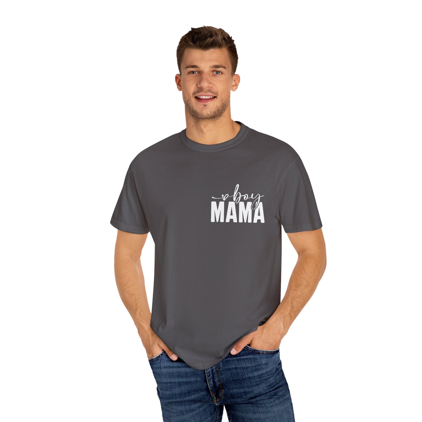 Boy Mama Pocket Garment-Dyed T-shirt