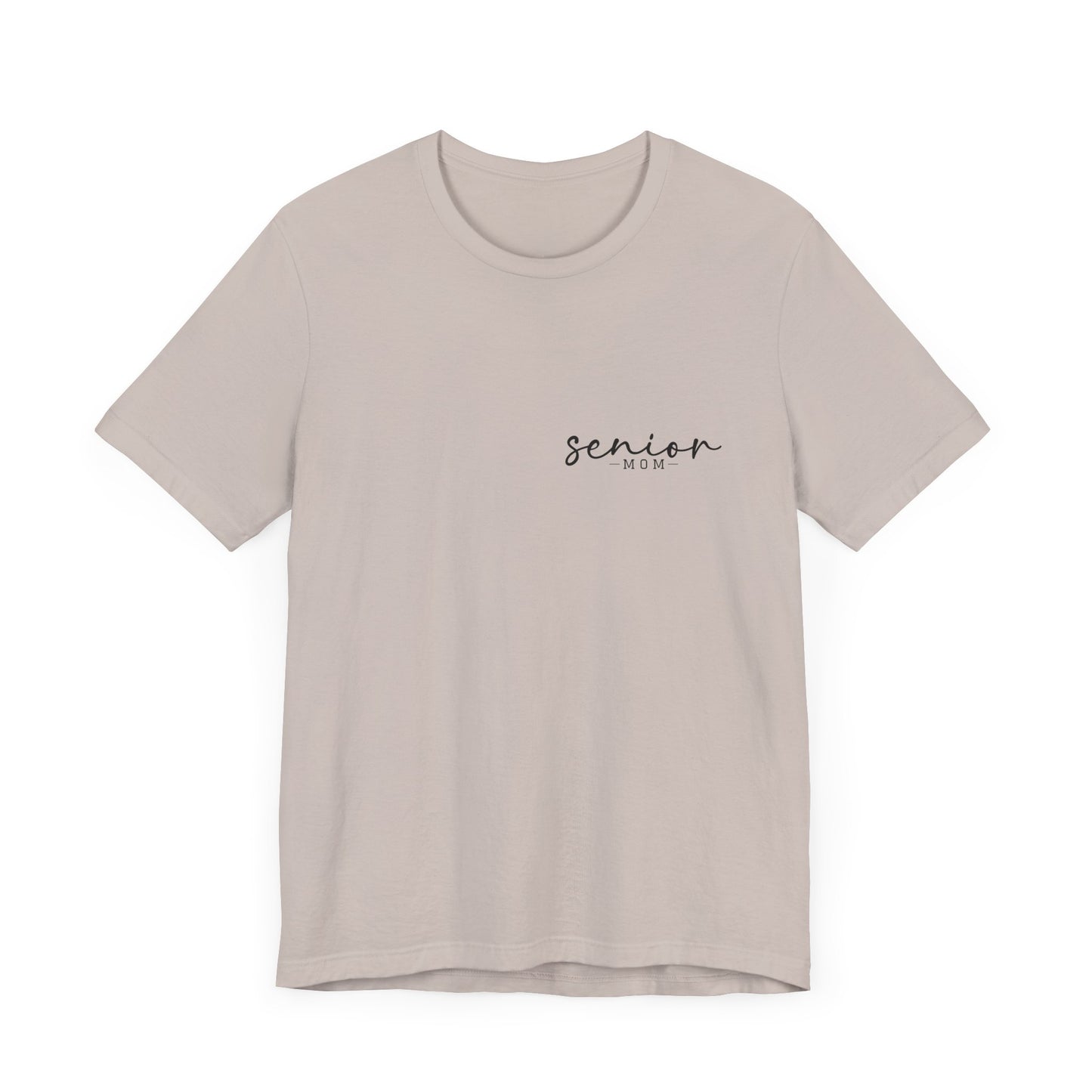 Senior Mom Pocket Jersey Short Sleeve Tee