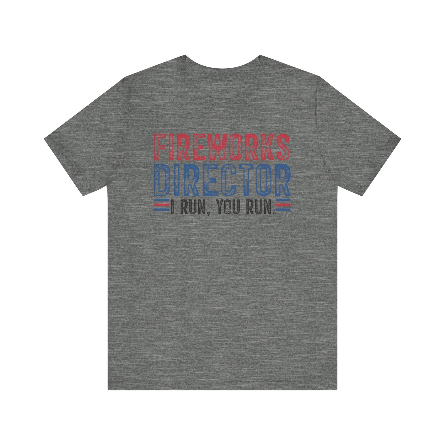 I Run You Run Jersey Short Sleeve Tee