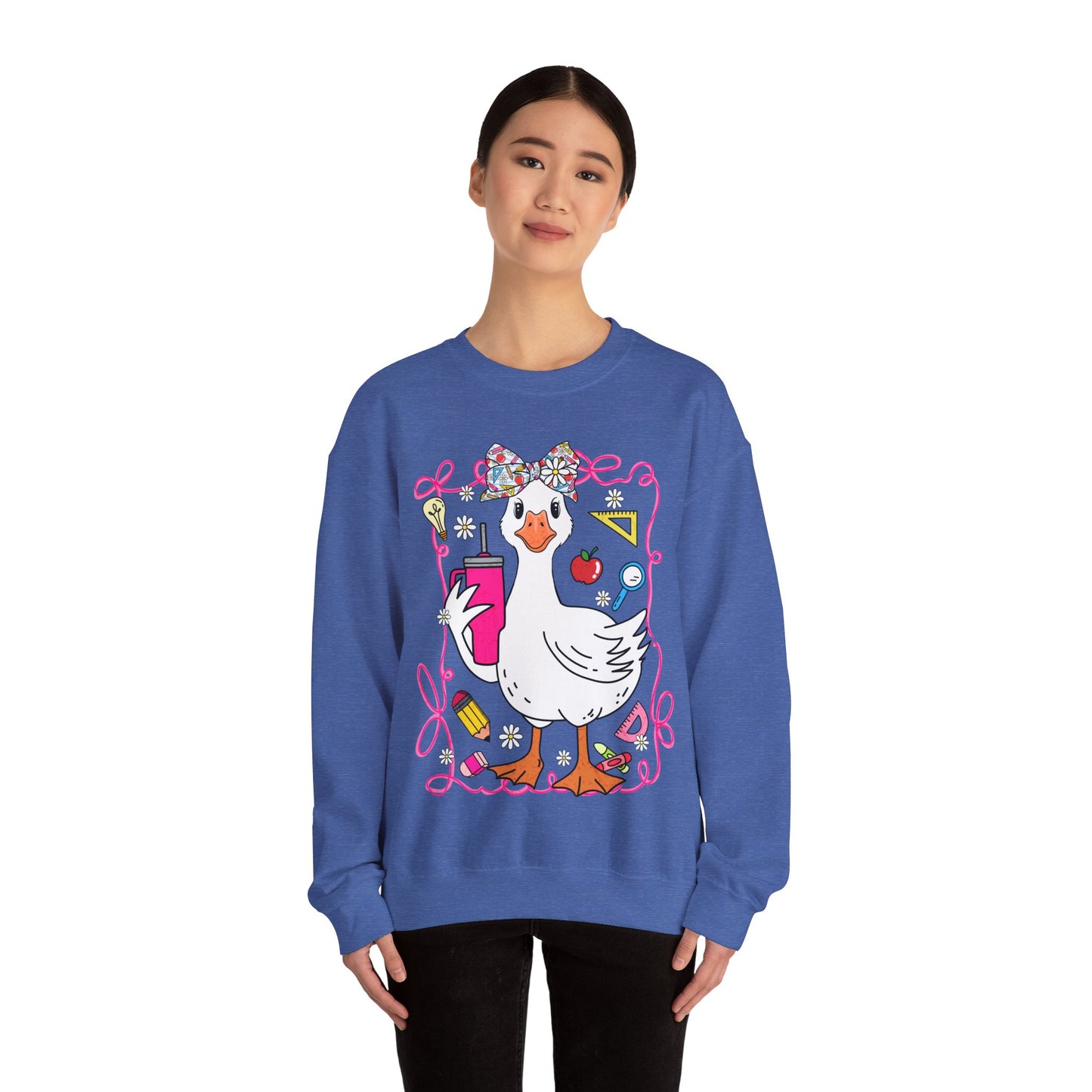 Teacher Goose Heavy Blend™ Crewneck Sweatshirt