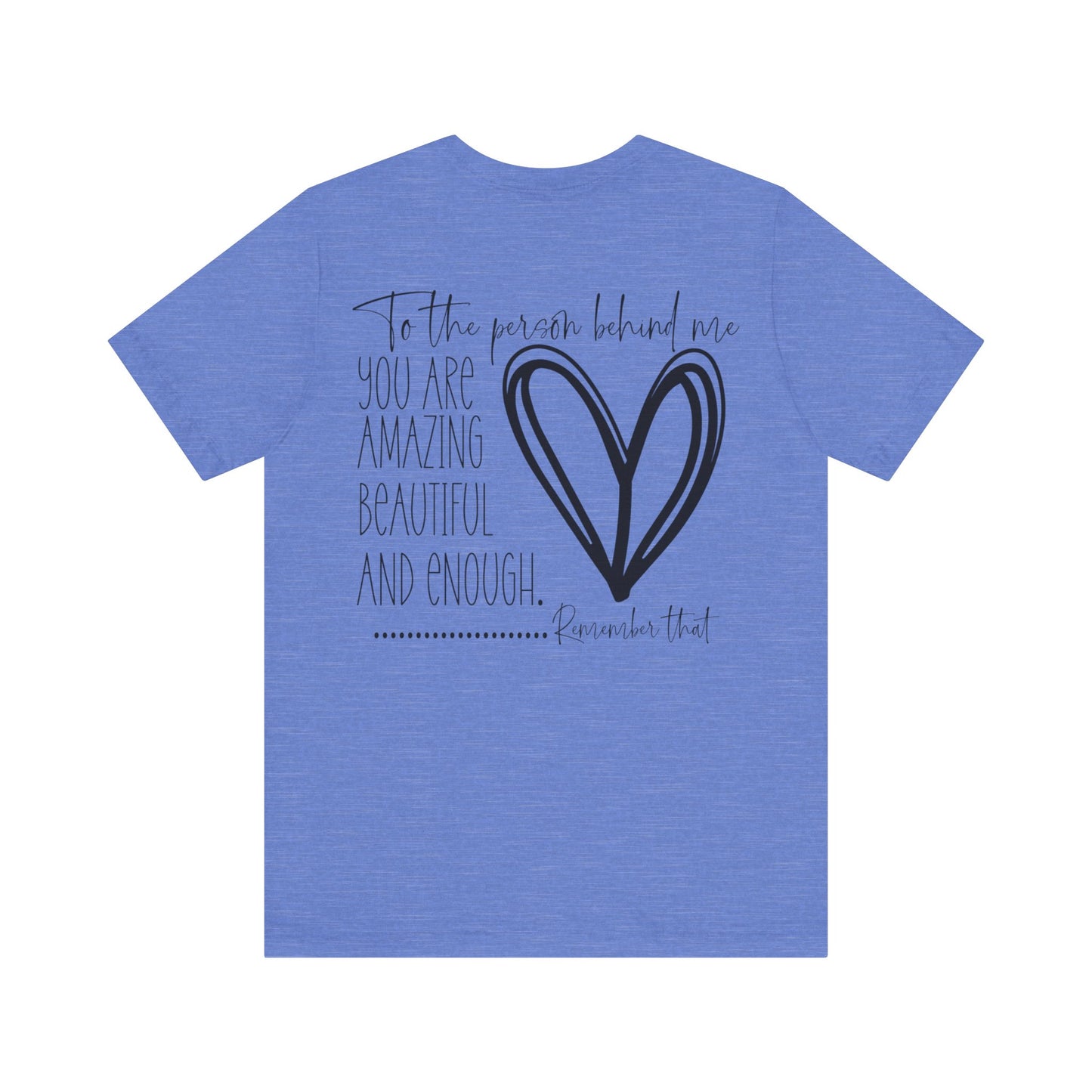 Person Behind Me Jersey Short Sleeve Tee