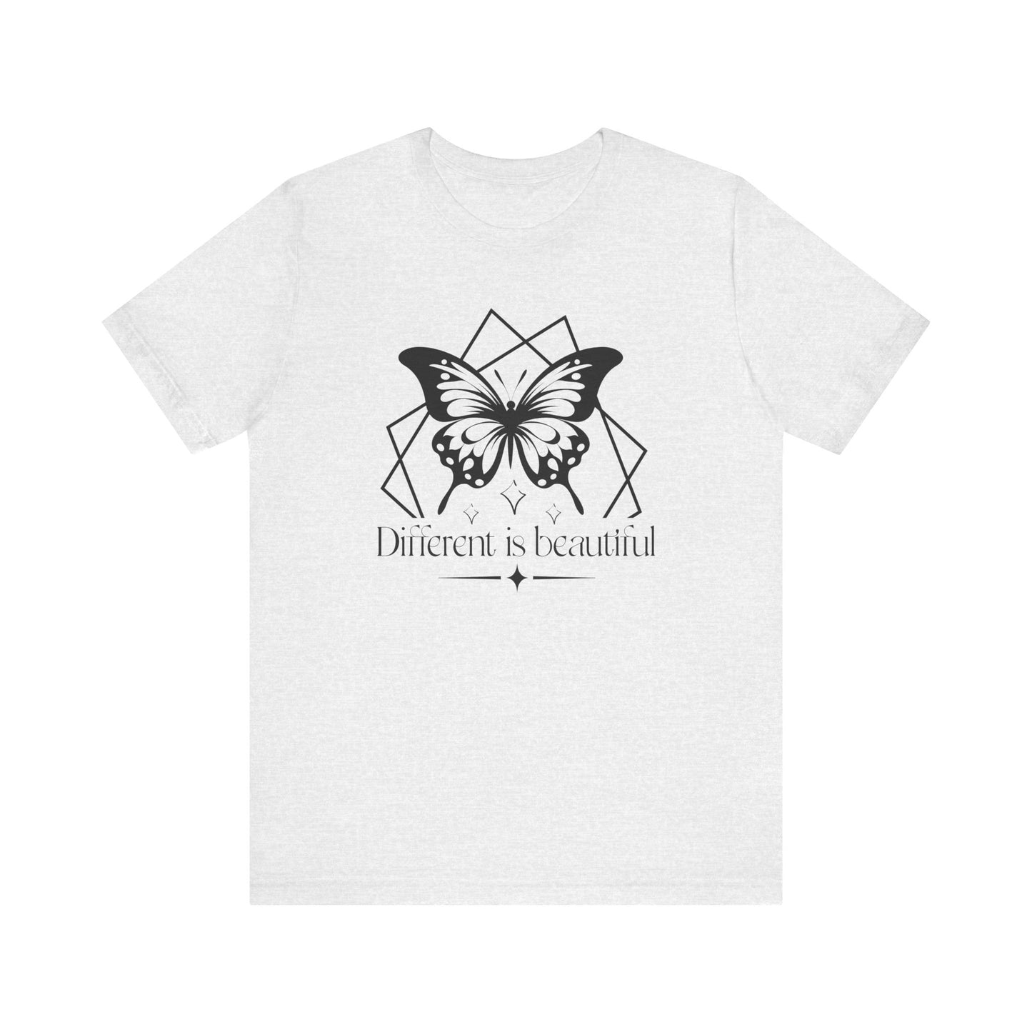 Different Is Beautiful Jersey Short Sleeve Tee