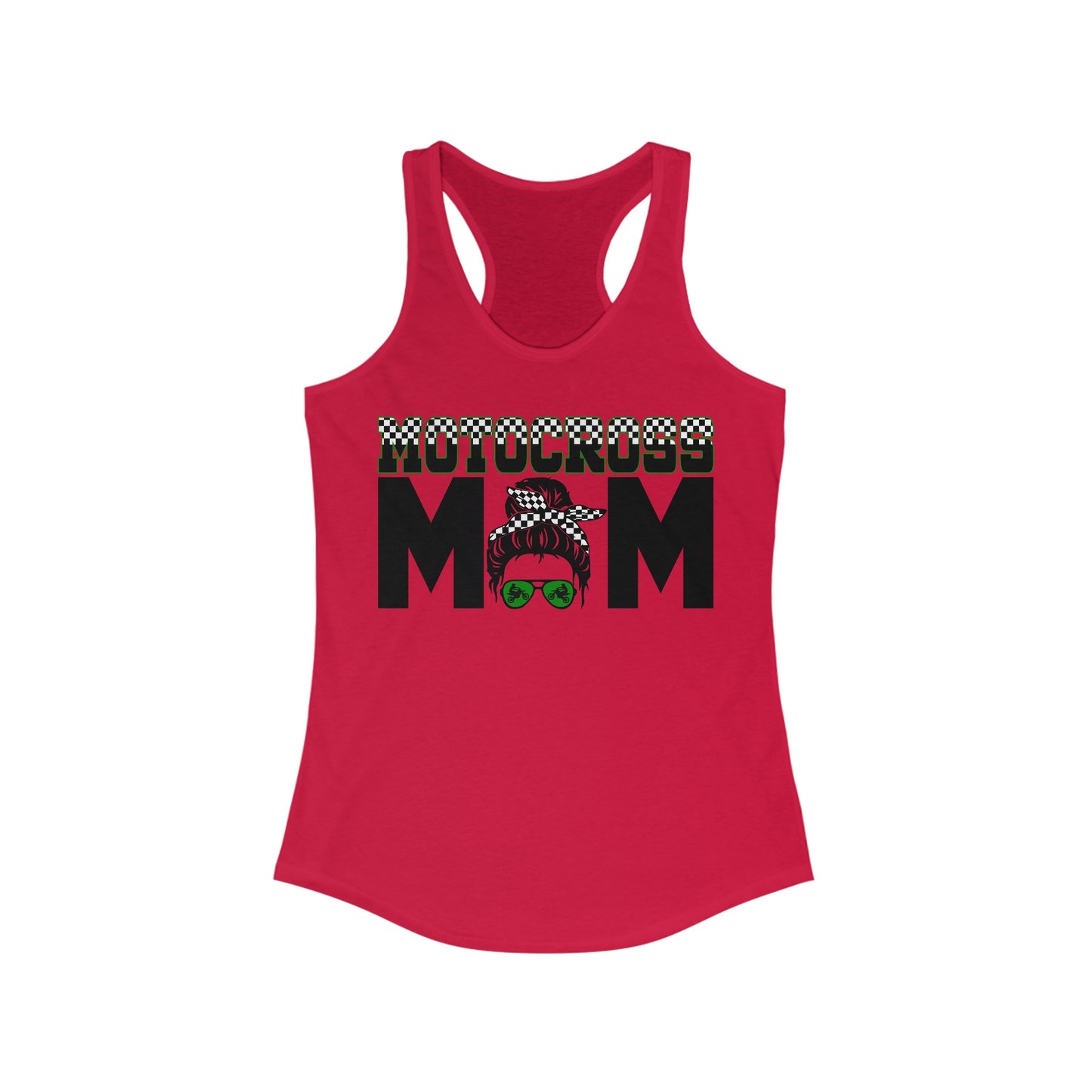 Motocross Mom Women's Ideal Racerback Tank