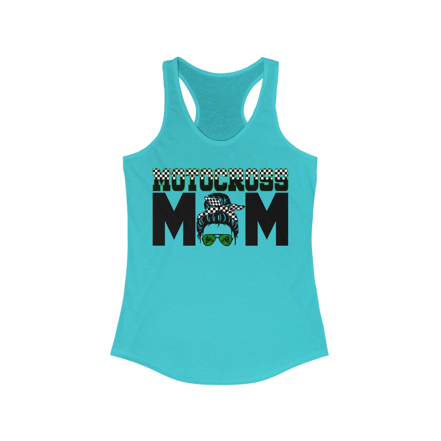 Motocross Mom Women's Ideal Racerback Tank
