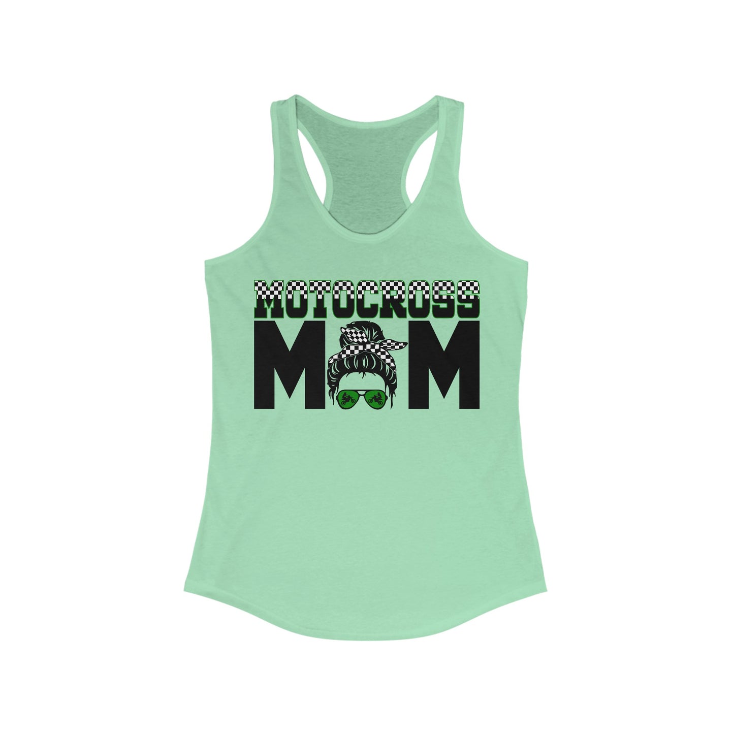 Motocross Mom Women's Ideal Racerback Tank
