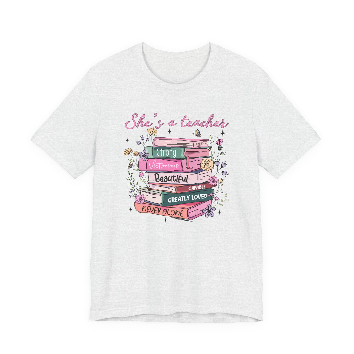 She’s A Teacher Jersey Short Sleeve Tee