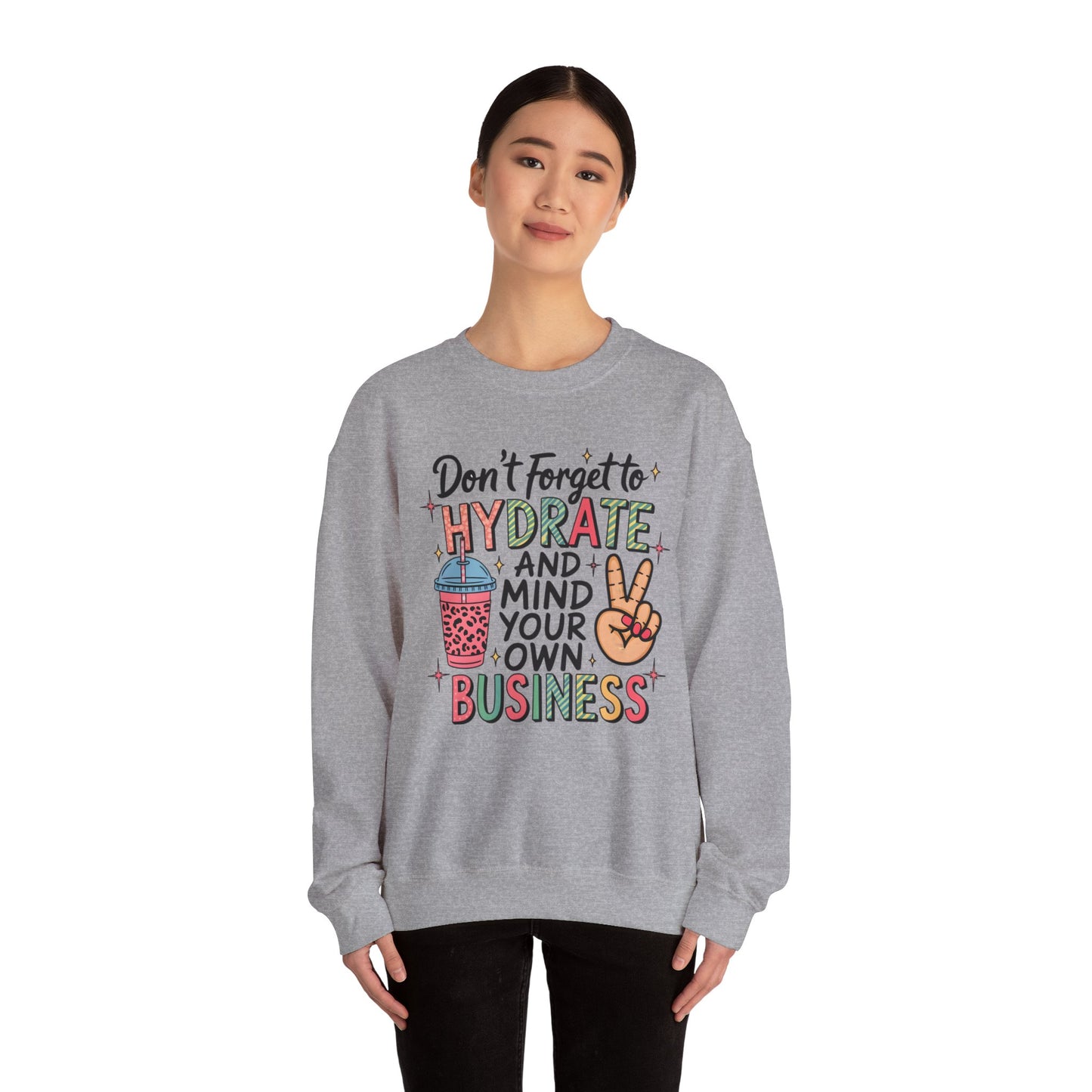 Don’t Forget Heavy Blend™ Crewneck Sweatshirt