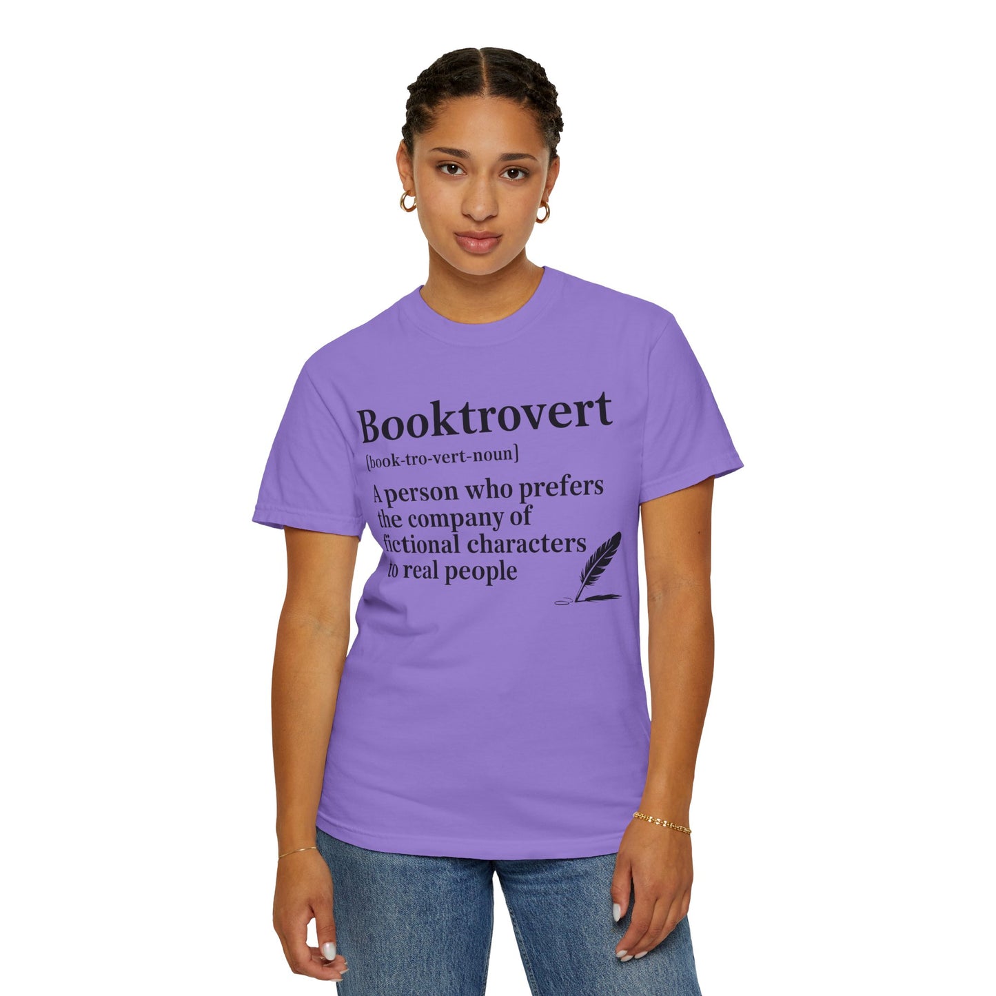 Booktrovert Garment-Dyed T-shirt