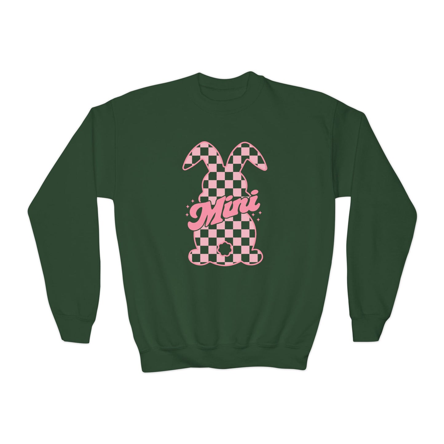 Pink Bunny Mini Crewneck Sweatshirt