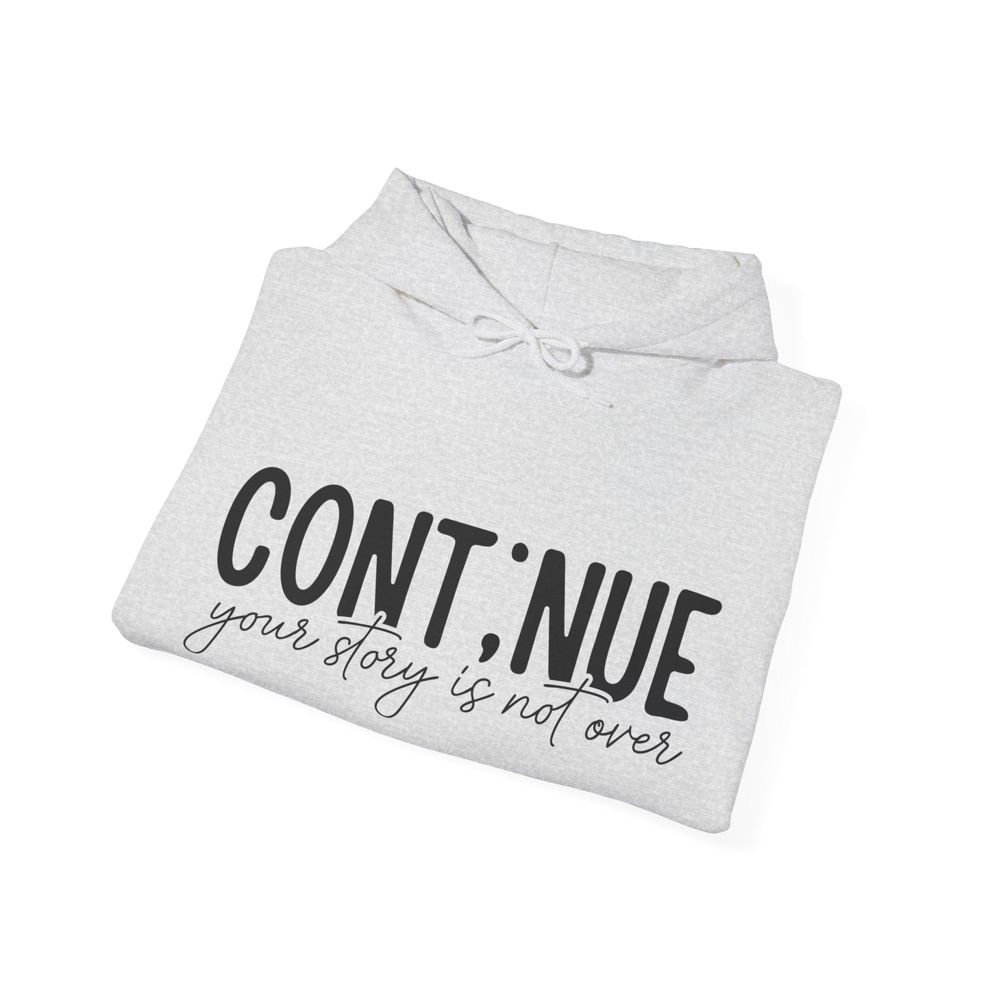 Continue Heavy Blend™ Hooded Sweatshirt