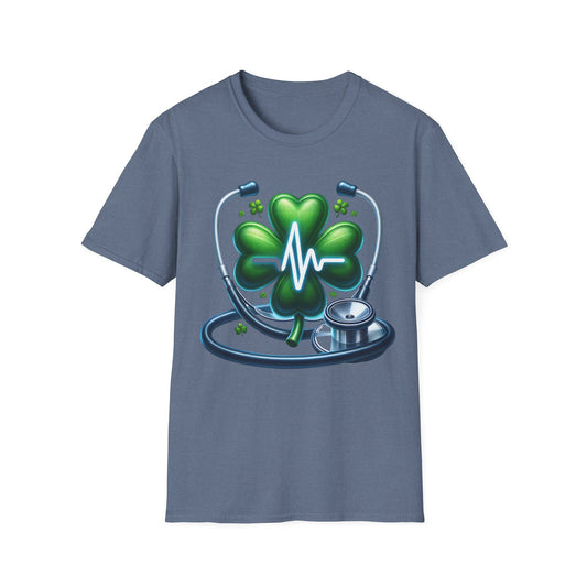 Stethoscope Clover Softstyle T-Shirt