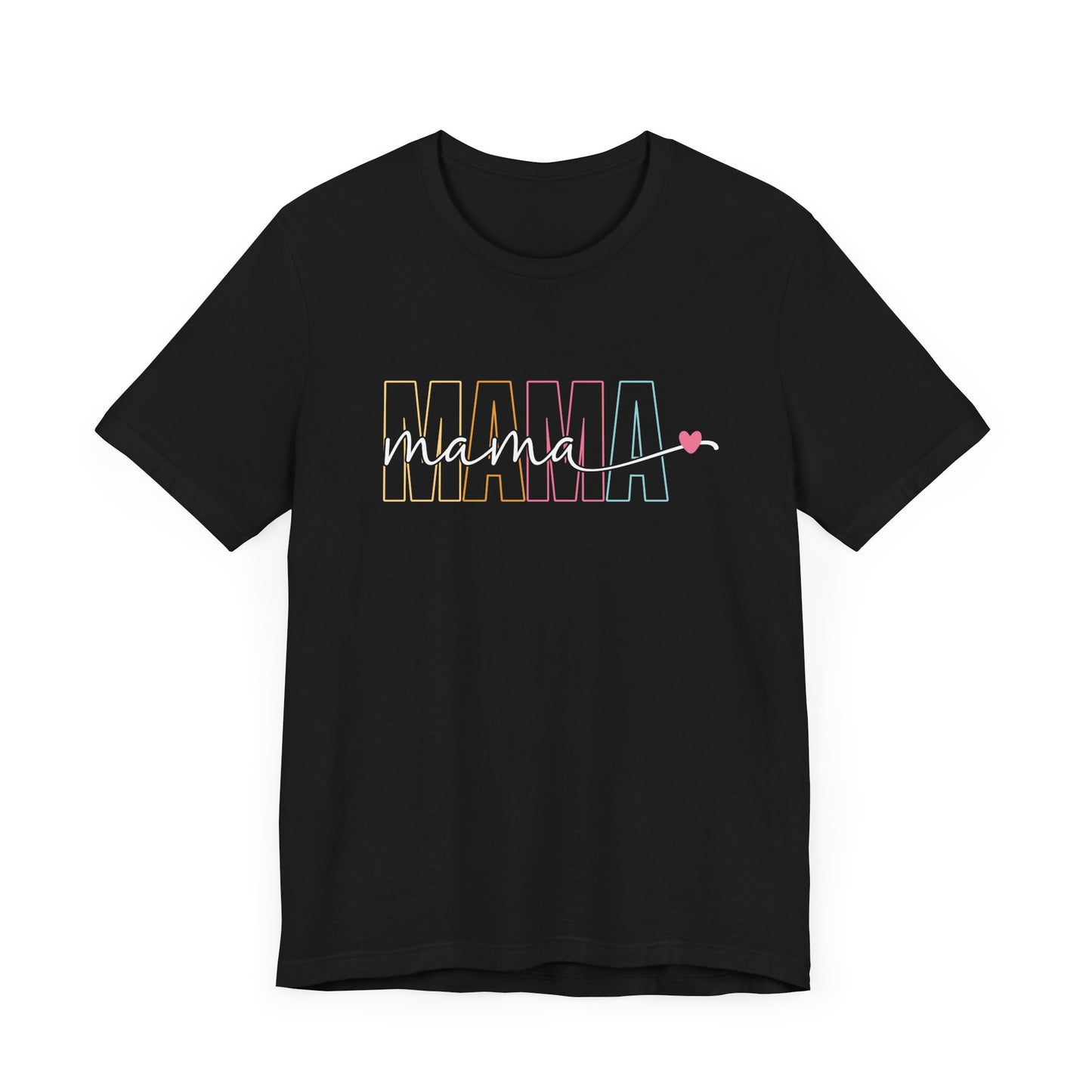 Mama 🖤 Jersey Short Sleeve Tee