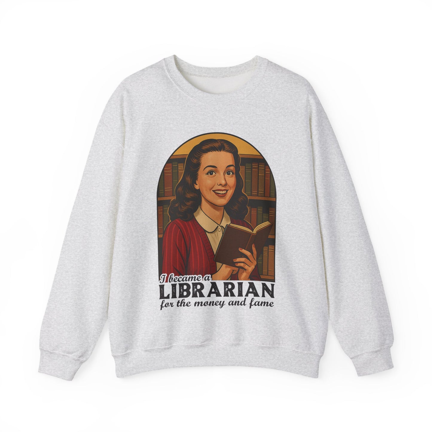 Librarian Heavy Blend™ Crewneck Sweatshirt