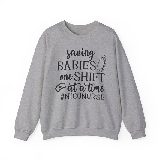 NICU Nurse Quote Heavy Blend™ Crewneck Sweatshirt