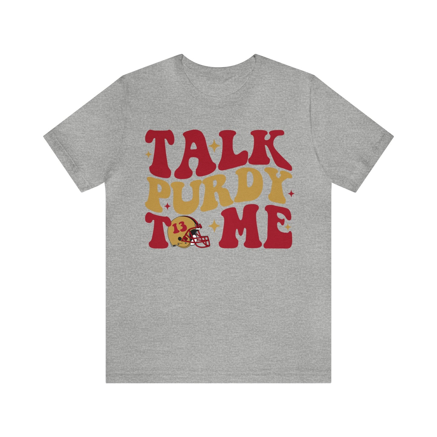 Talk Purdy To Me Jersey Short Sleeve Tee