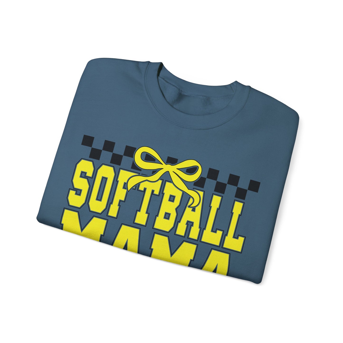 Softball Mama Heavy Blend™ Crewneck Sweatshirt