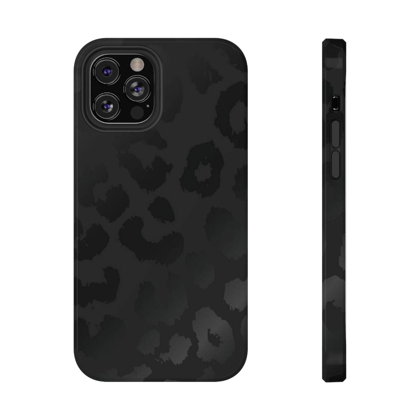Black Leopard Phone Case
