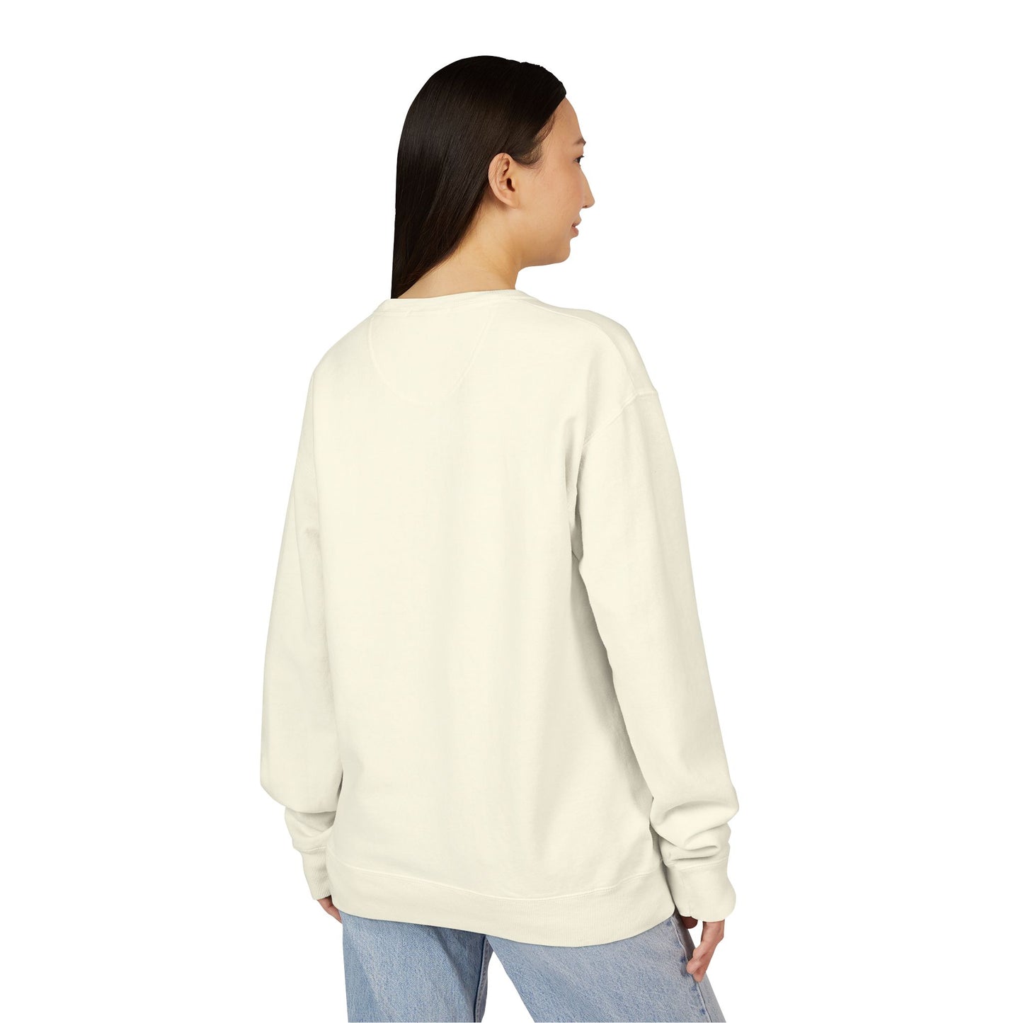 Cats Because People are Creepy ComfortWash® Garment Dyed Crewneck Sweatshirt