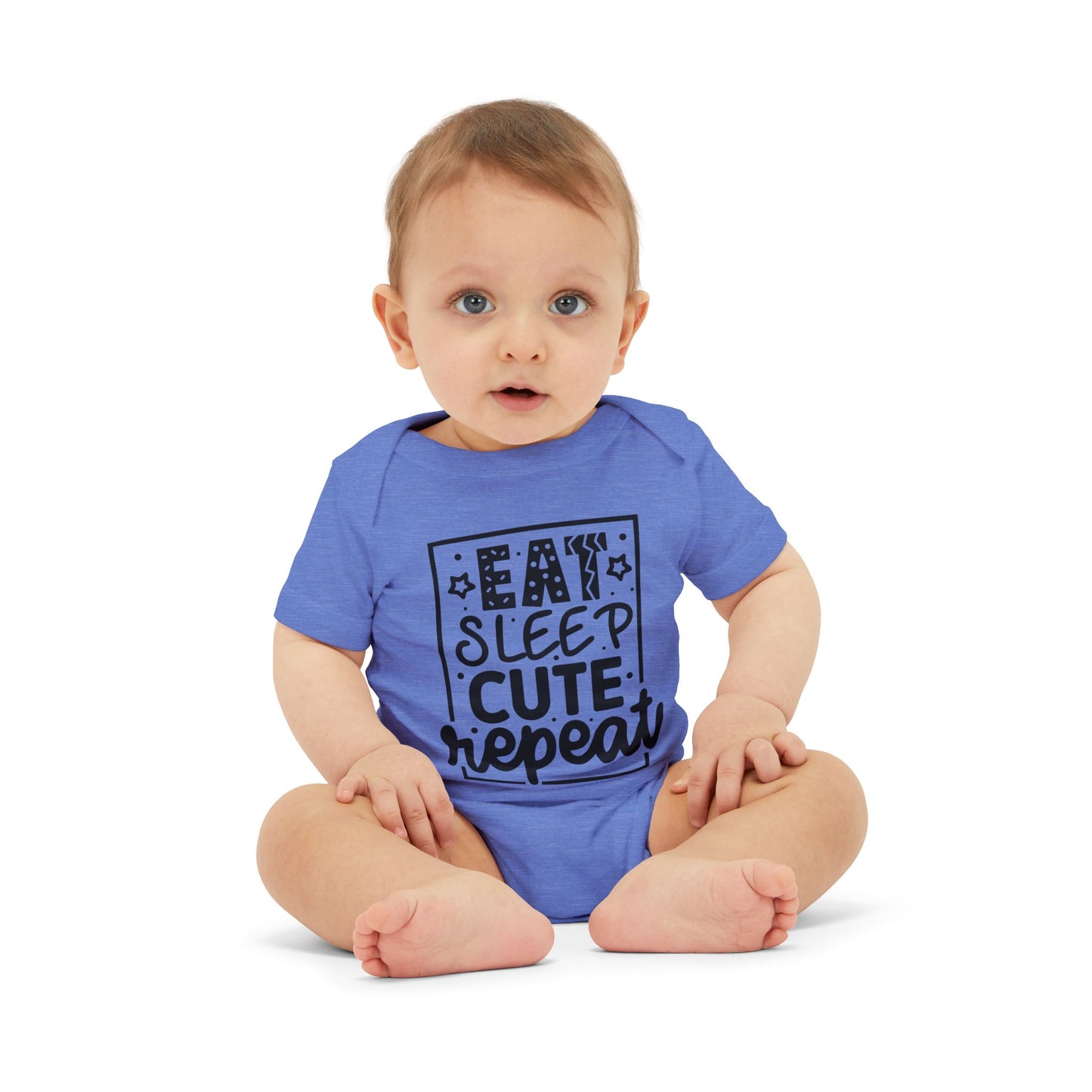 Eat Sleep Cute Repeat Infant Jersey One Piece