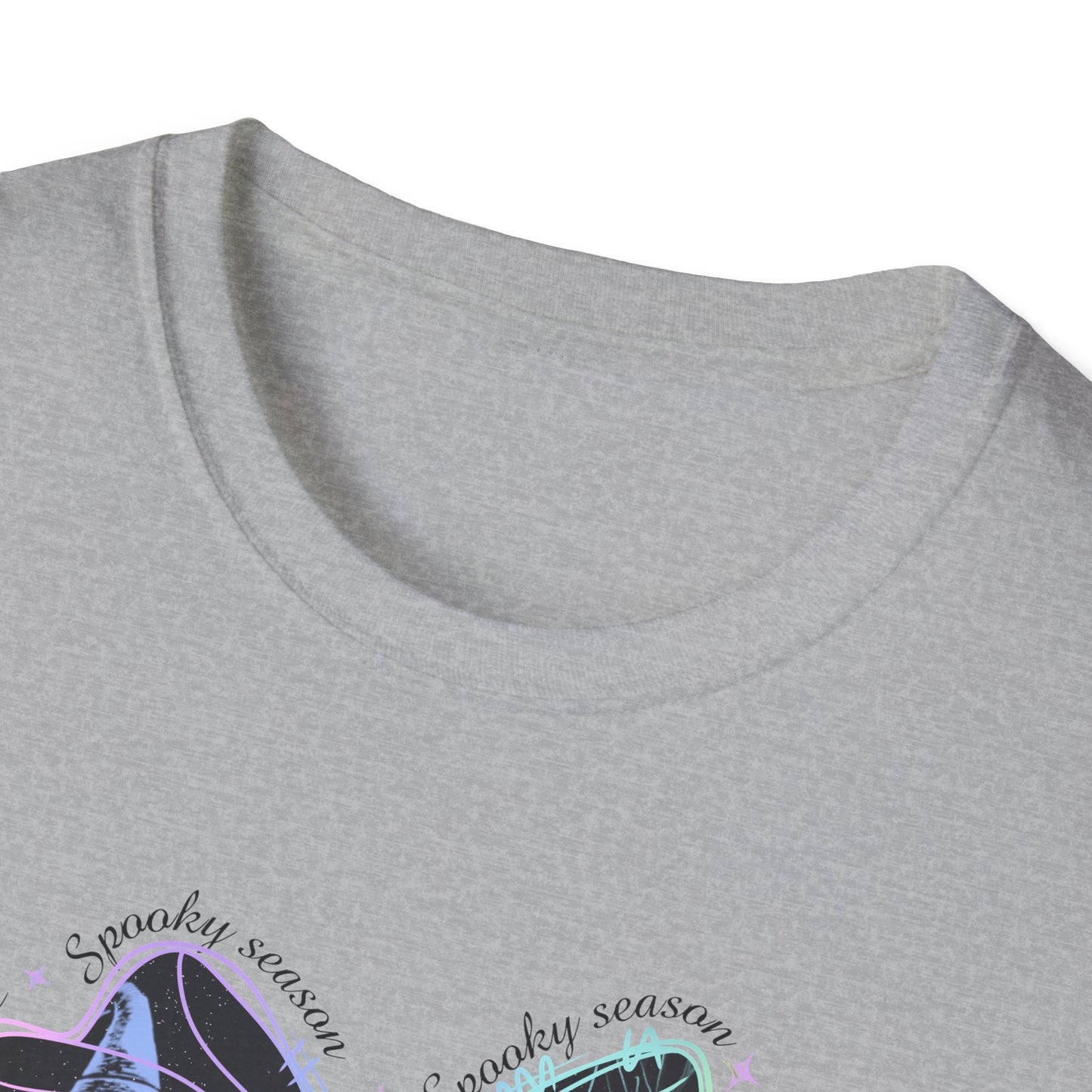 Neon Spooky Bow Softstyle T-Shirt