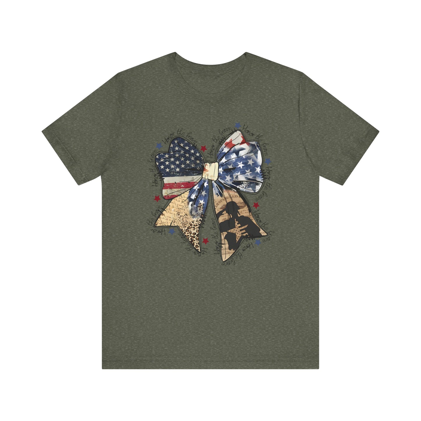 Honor The Brave Jersey Short Sleeve Tee