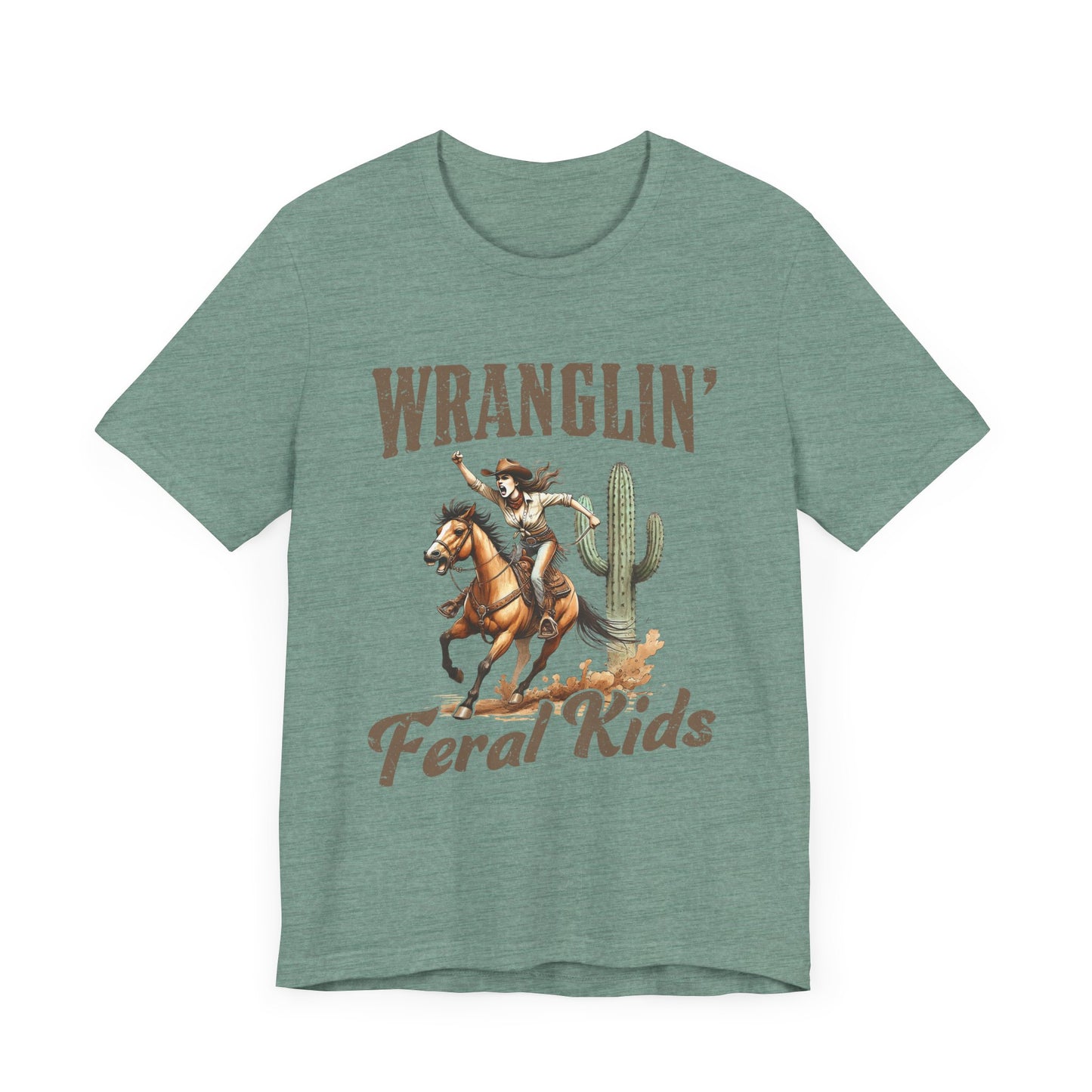 Wranglin Feral Kids Jersey Short Sleeve Tee