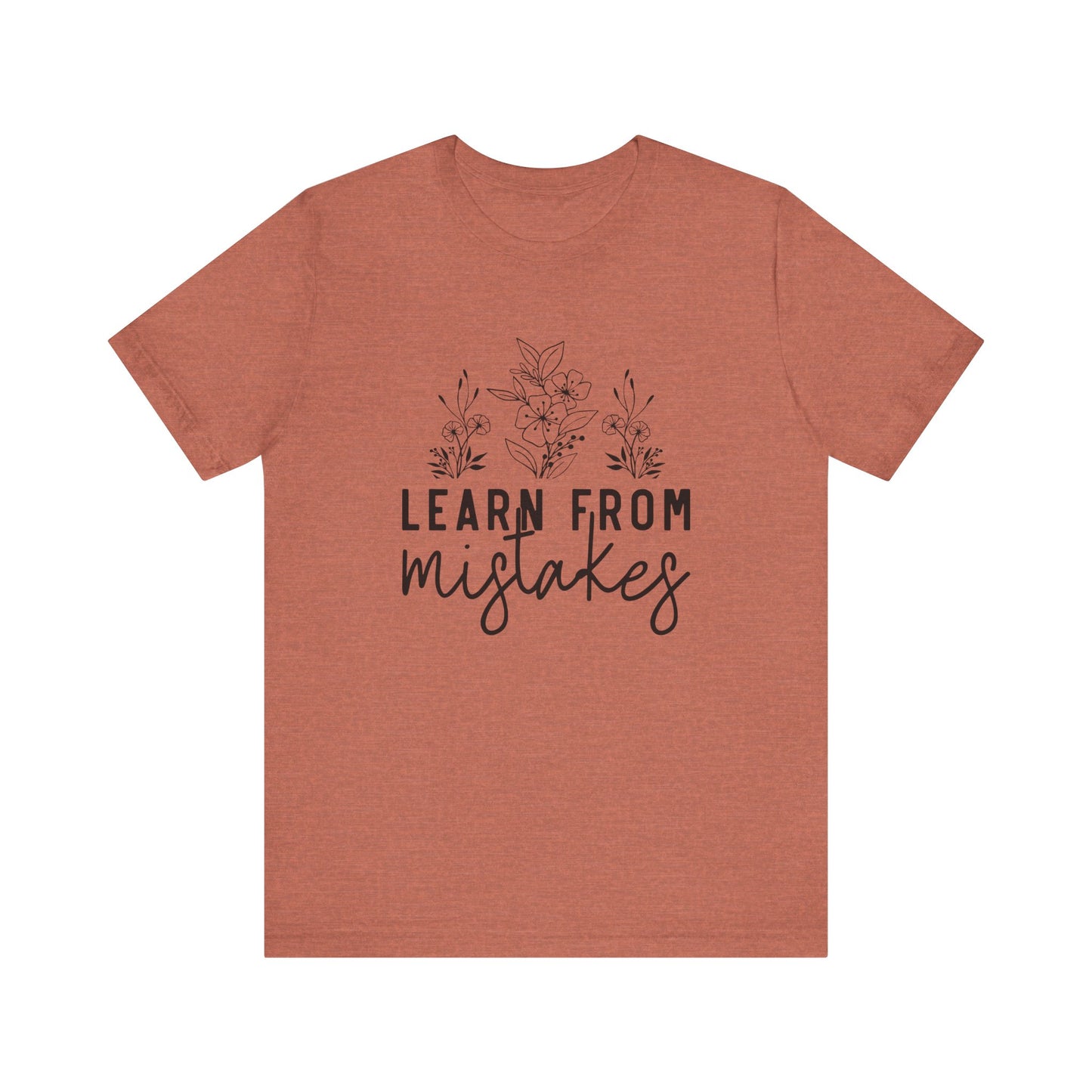 Learn From Mistakes Jersey Short Sleeve Tee