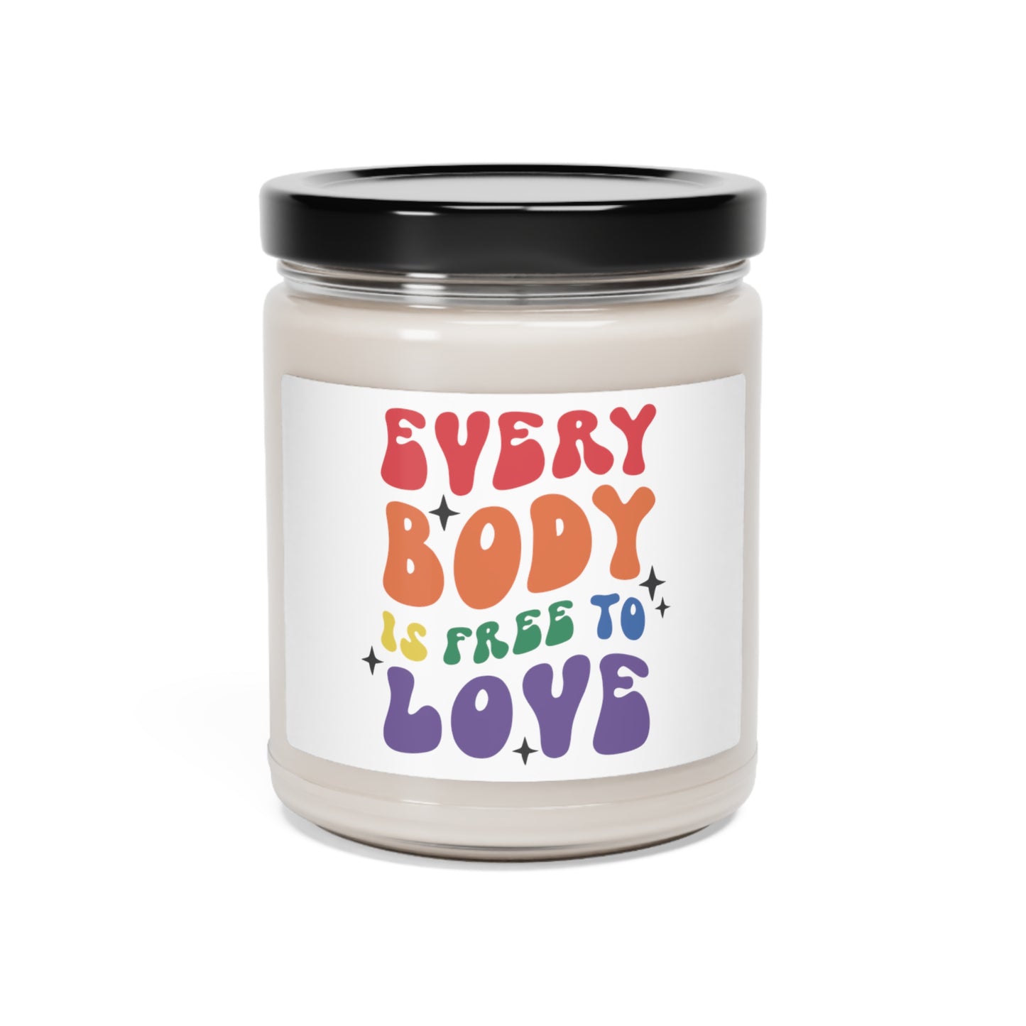 Everybody Is Free To Love Scented Soy Candle, 9oz