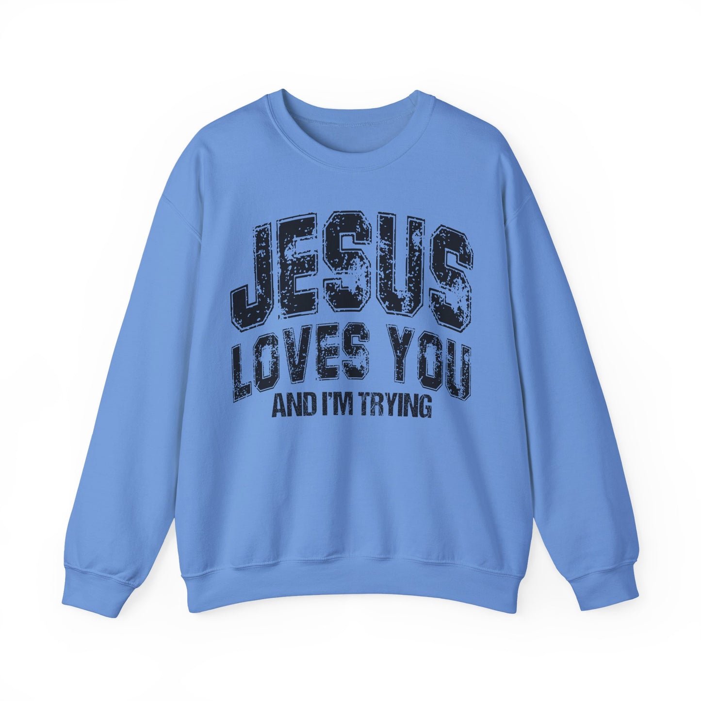 Im Trying Heavy Blend™ Crewneck Sweatshirt