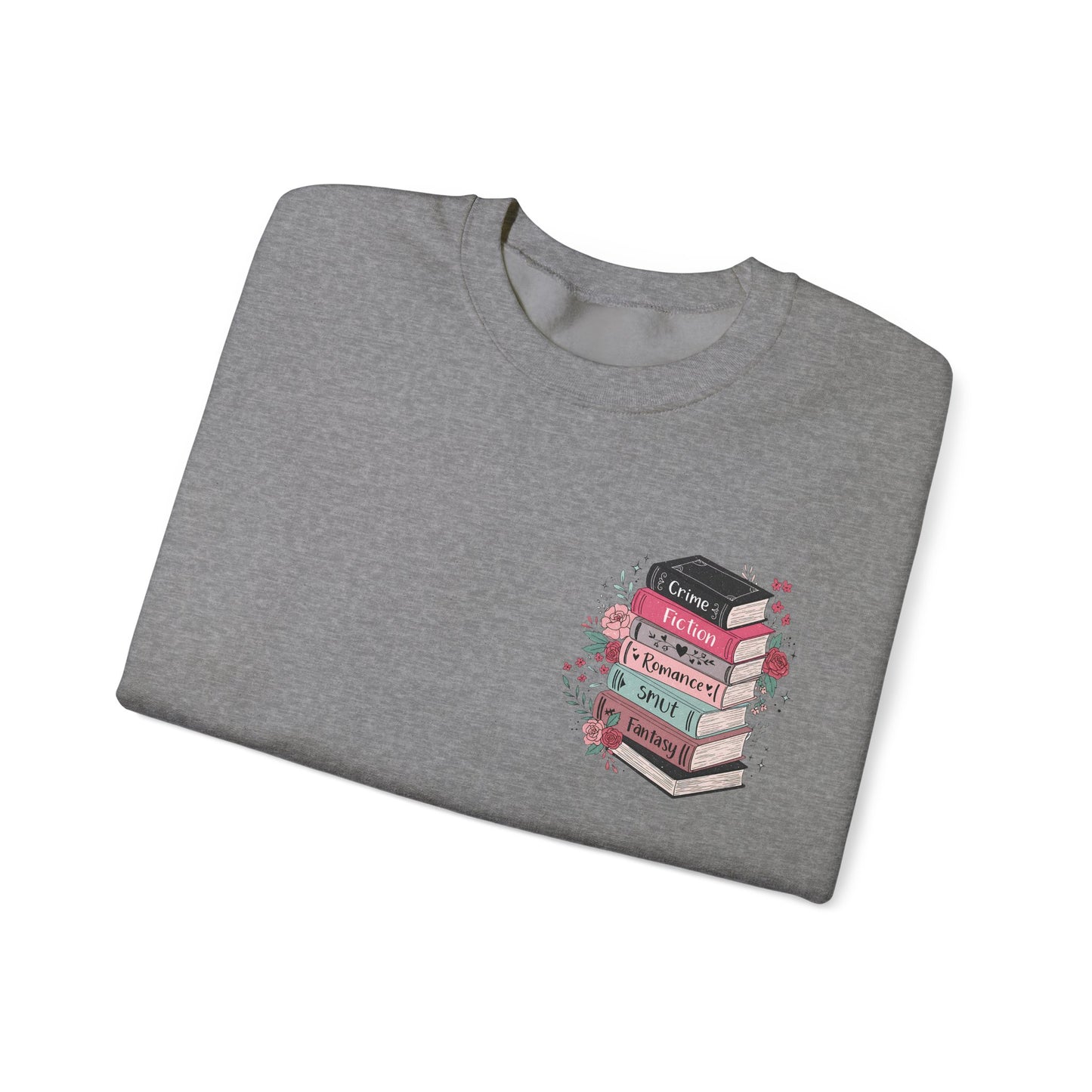 The Stack of Books  Heavy Blend™ Crewneck Sweatshirt