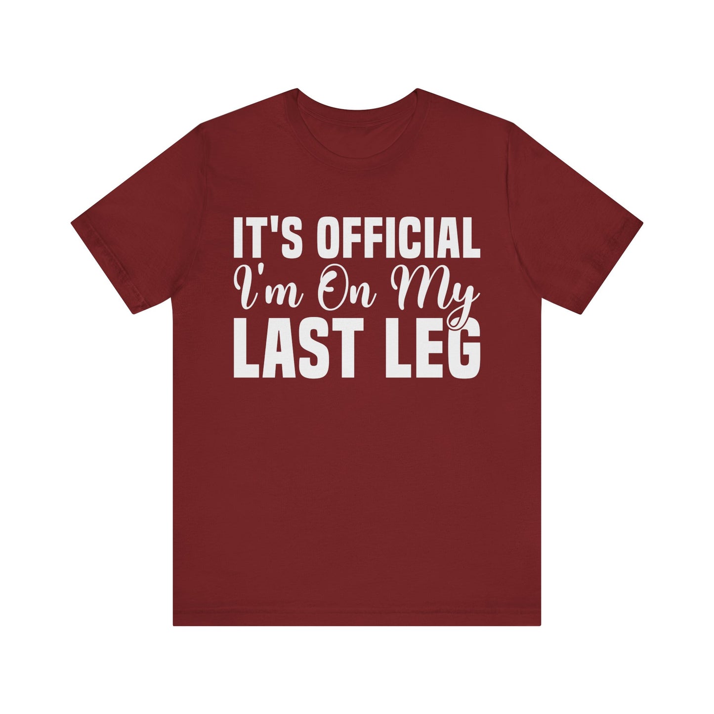 Last Leg Jersey Short Sleeve Tee