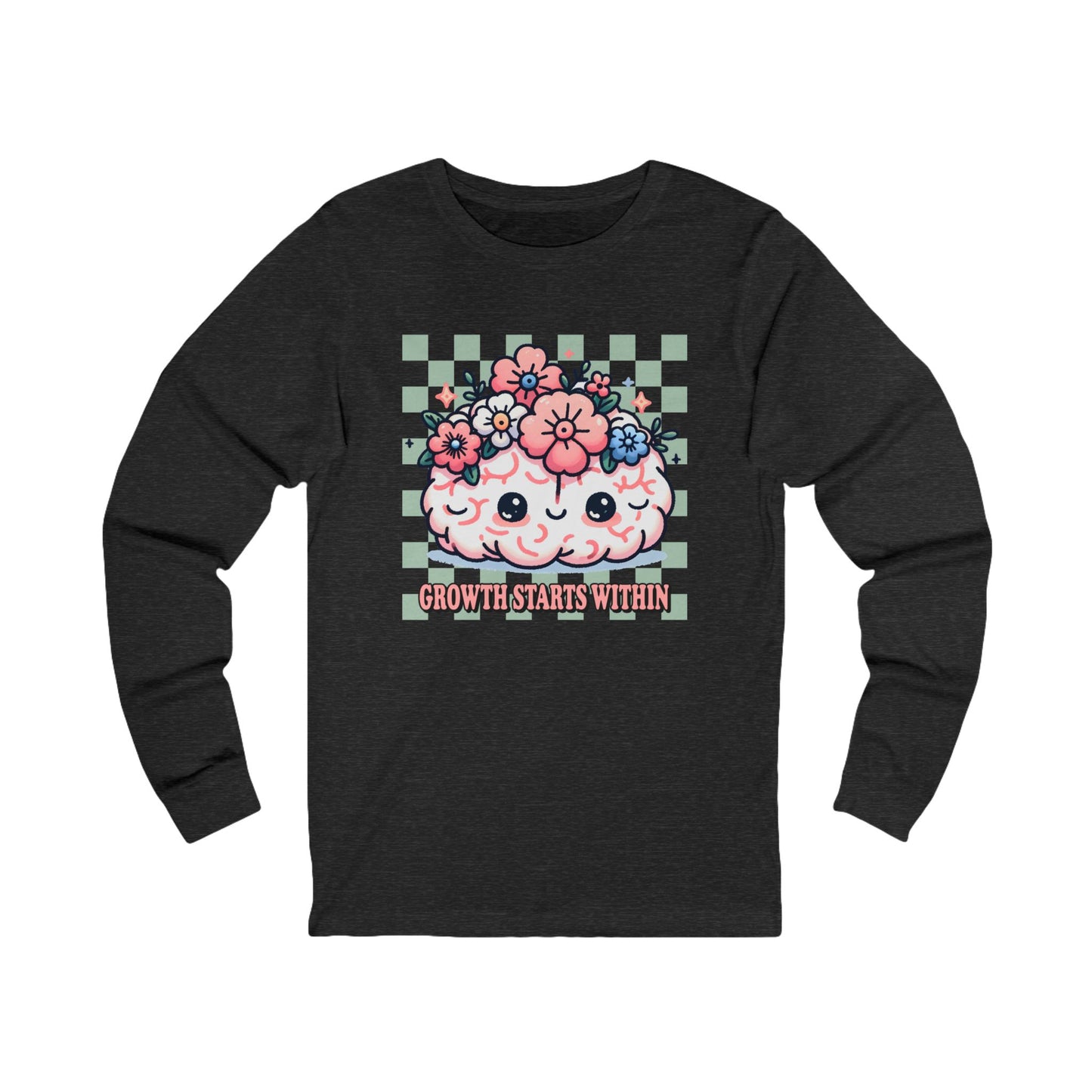 Growth Starts Within Jersey Long Sleeve Tee