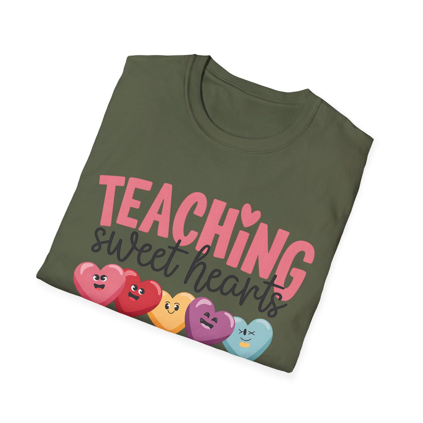 Teaching Sweet Hearts Softstyle T-Shirt
