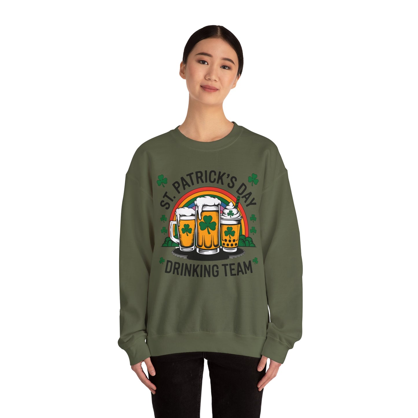 St Patricks Drinking Team Heavy Blend™ Crewneck Sweatshirt
