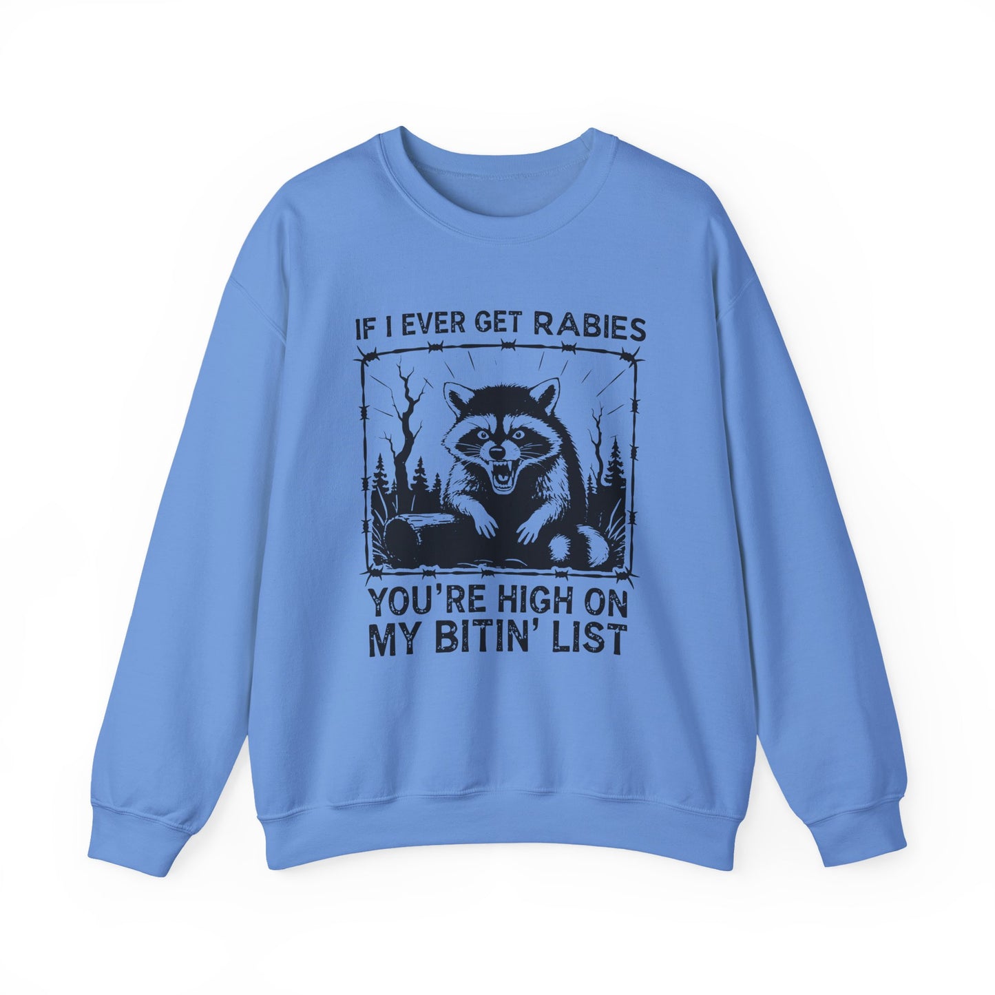 High On My Bitin List Heavy Blend™ Crewneck Sweatshirt