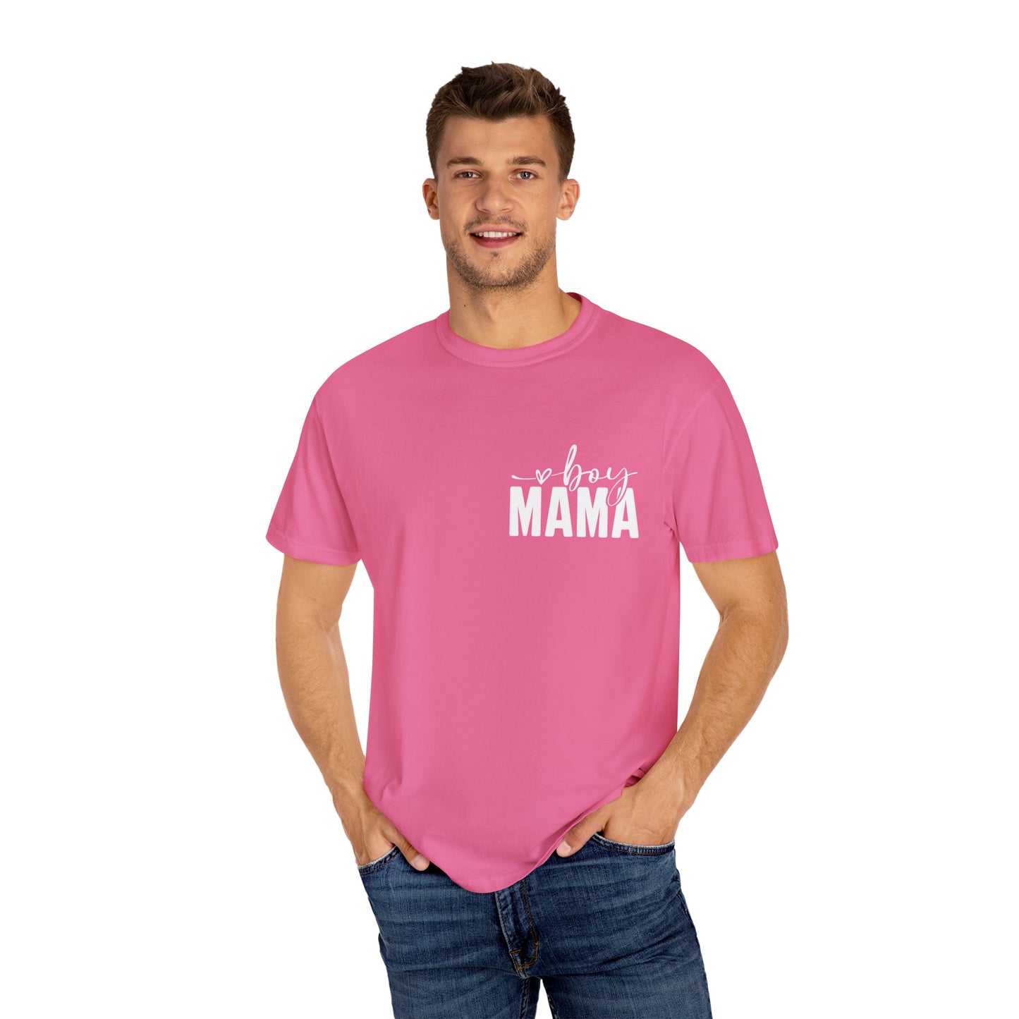 Boy Mama Pocket Garment-Dyed T-shirt