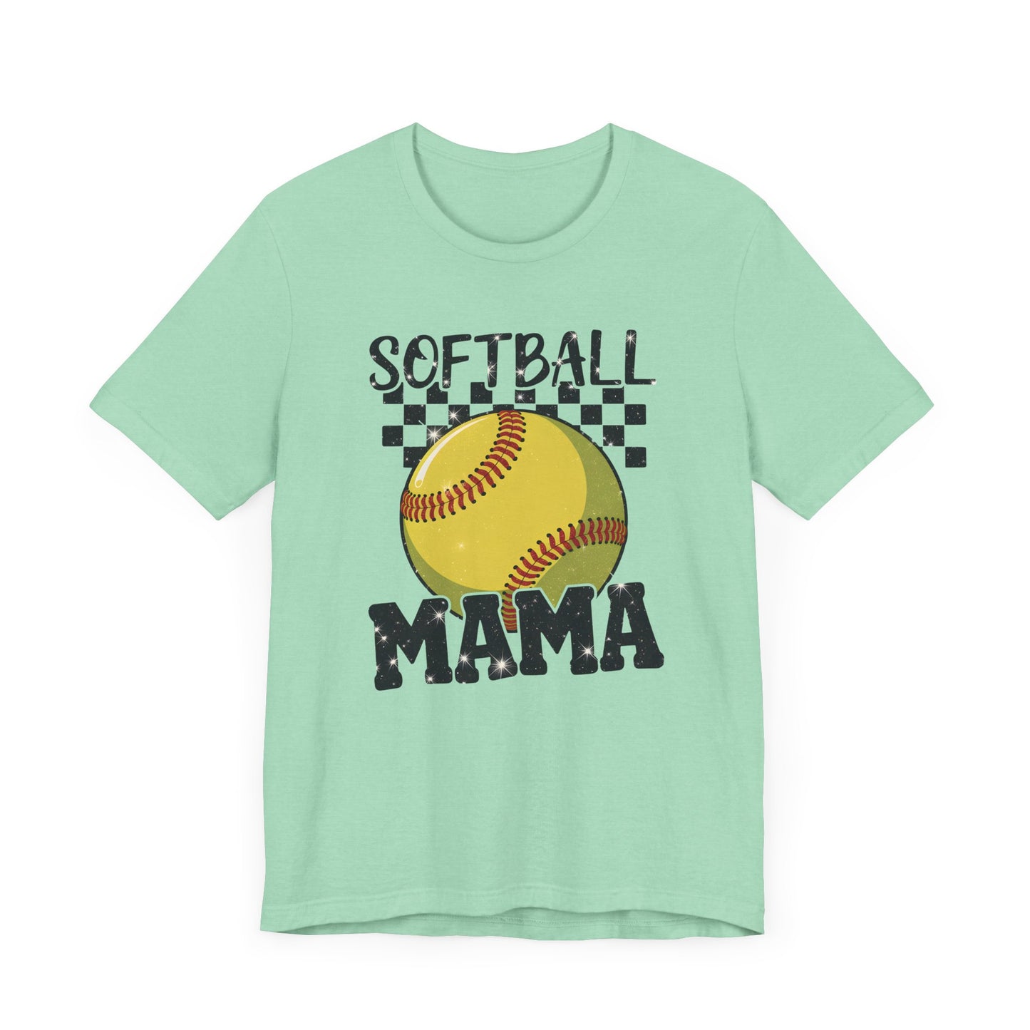 Softball Mama Jersey Short Sleeve Tee