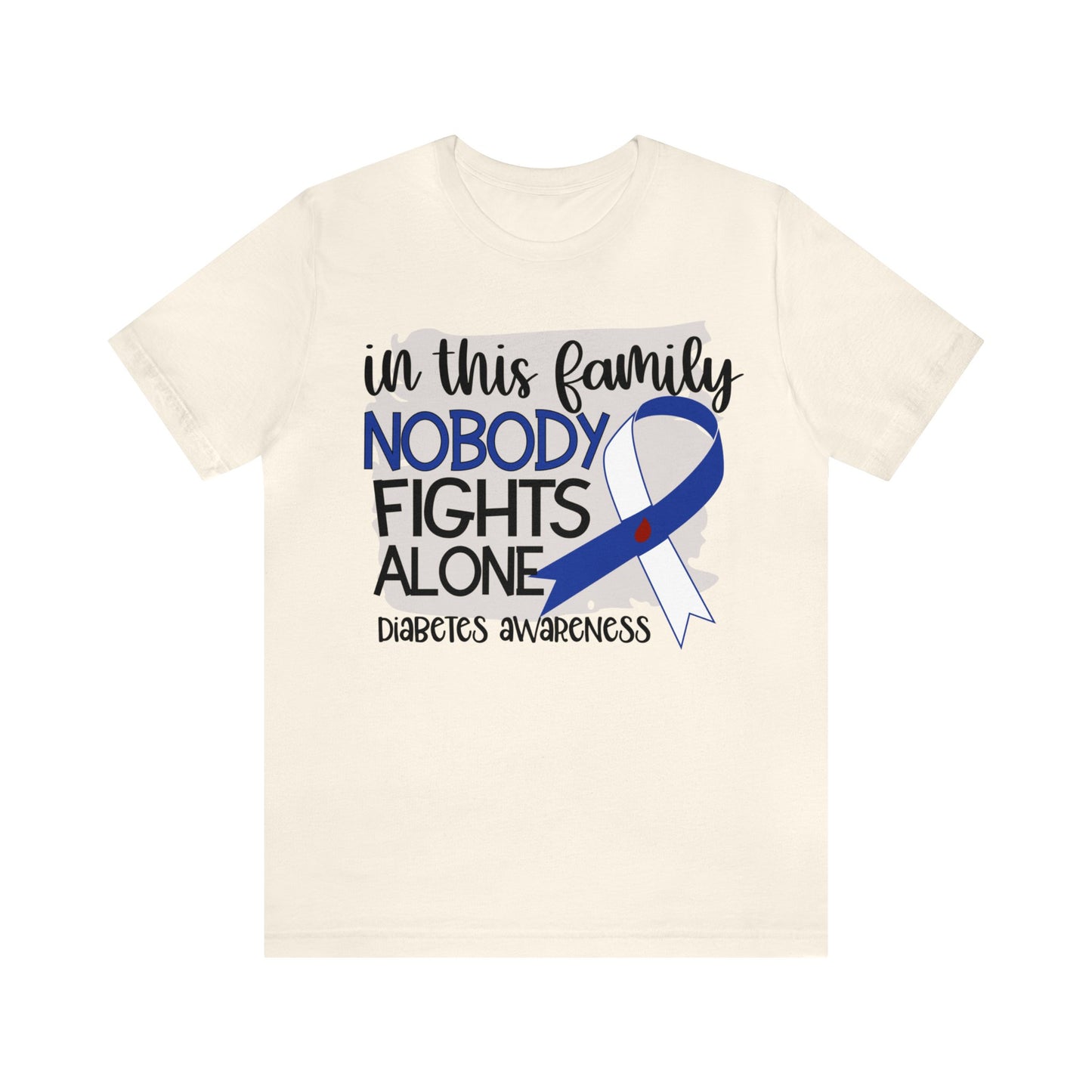 No One Fights Alone Diabetes Awareness