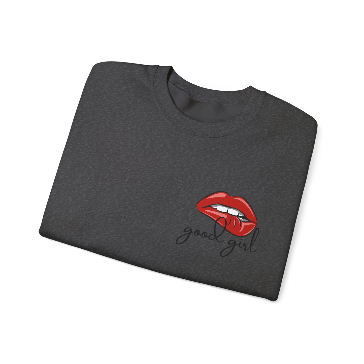 Good Girl Pocket Heavy Blend™ Crewneck Sweatshirt