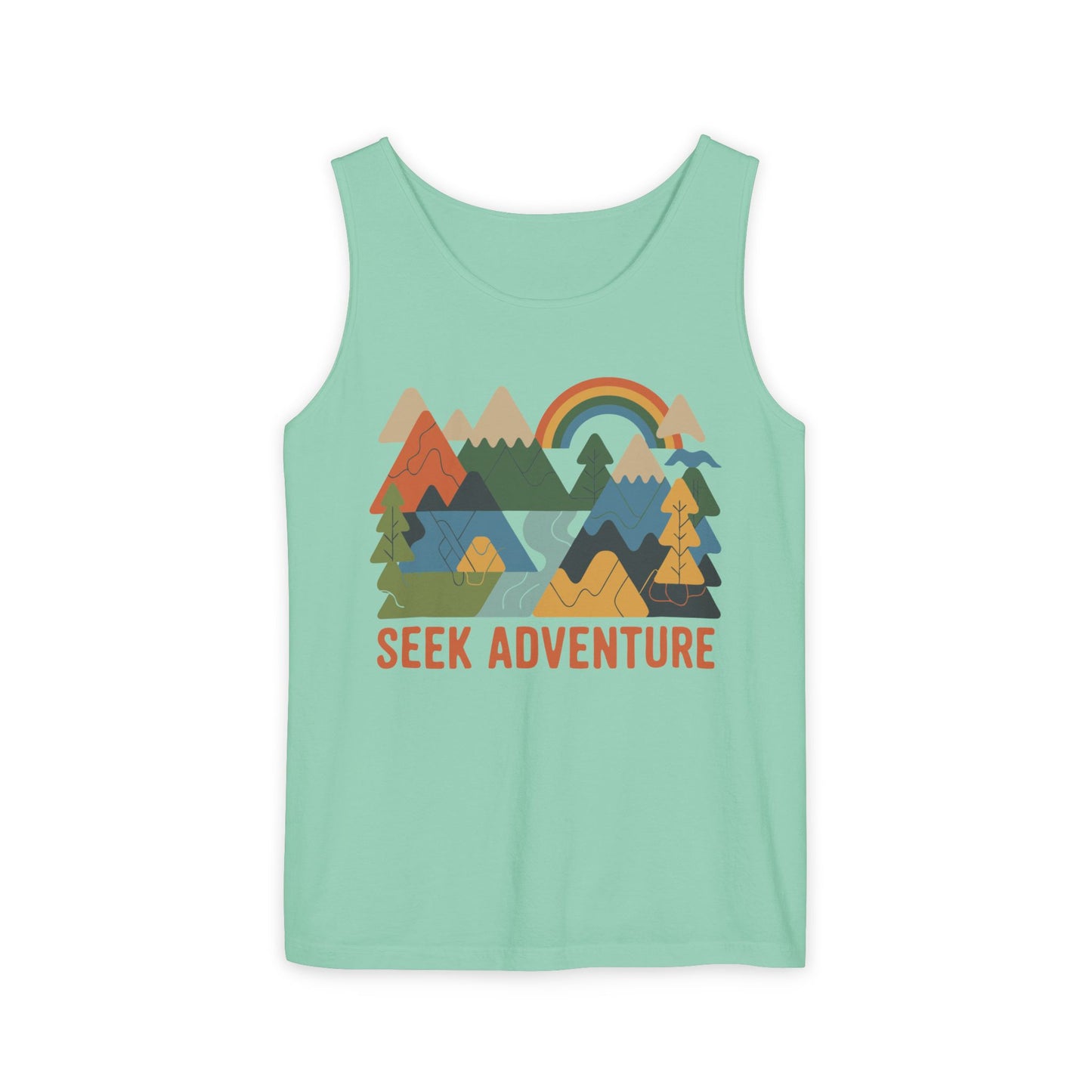 Seek Adventure Garment-Dyed Tank Top