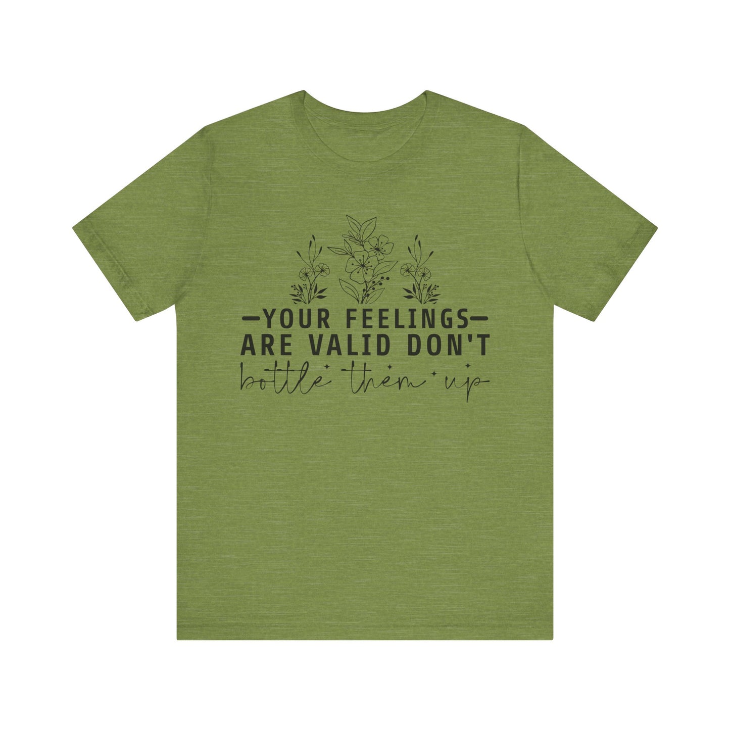 Your Feelings Are Vaild Jersey Short Sleeve Tee
