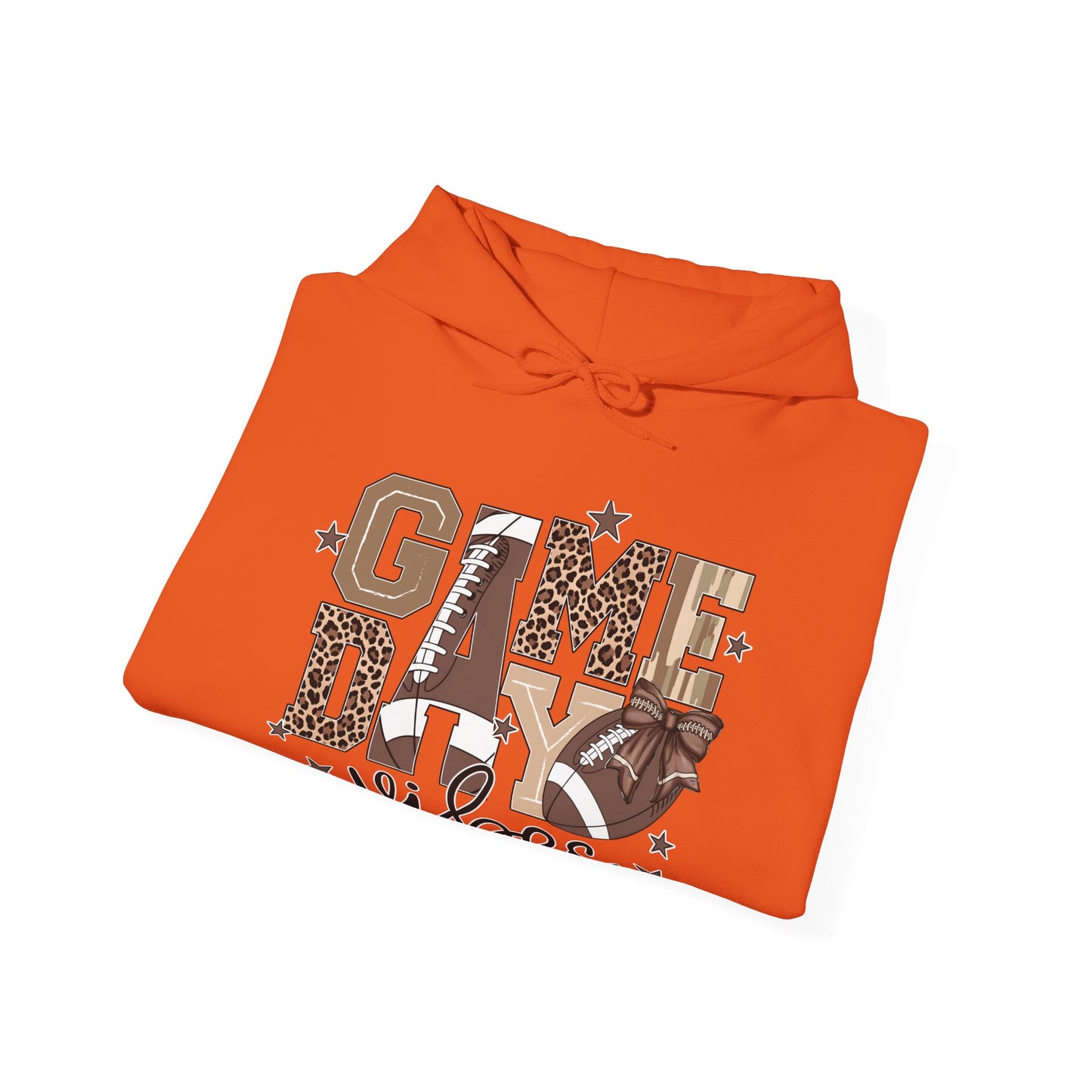 Football Game Day Vibes  Heavy Blend™ Hooded Sweatshirt