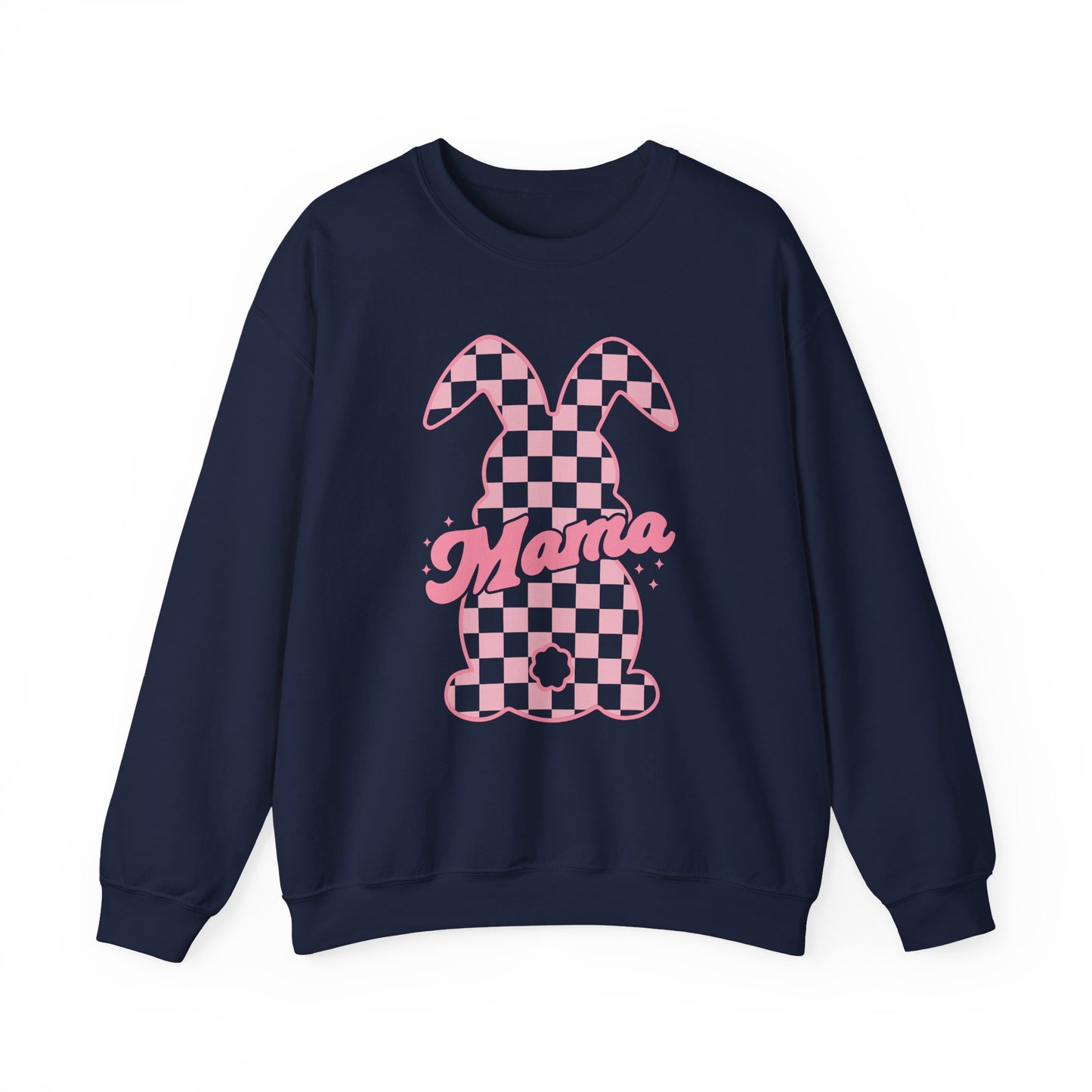 Pink Bunny Mama Heavy Blend™ Crewneck Sweatshirt