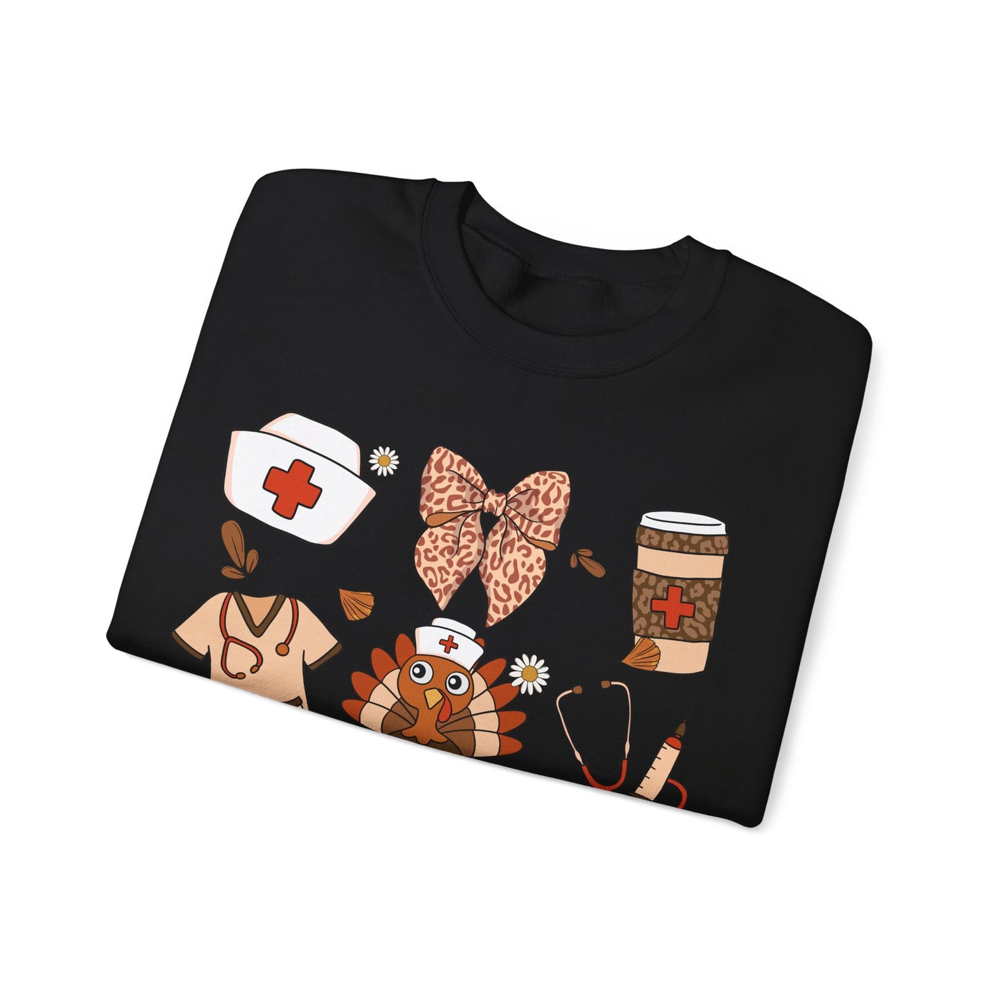 Nurse Turkey Heavy Blend™ Crewneck Sweatshirt