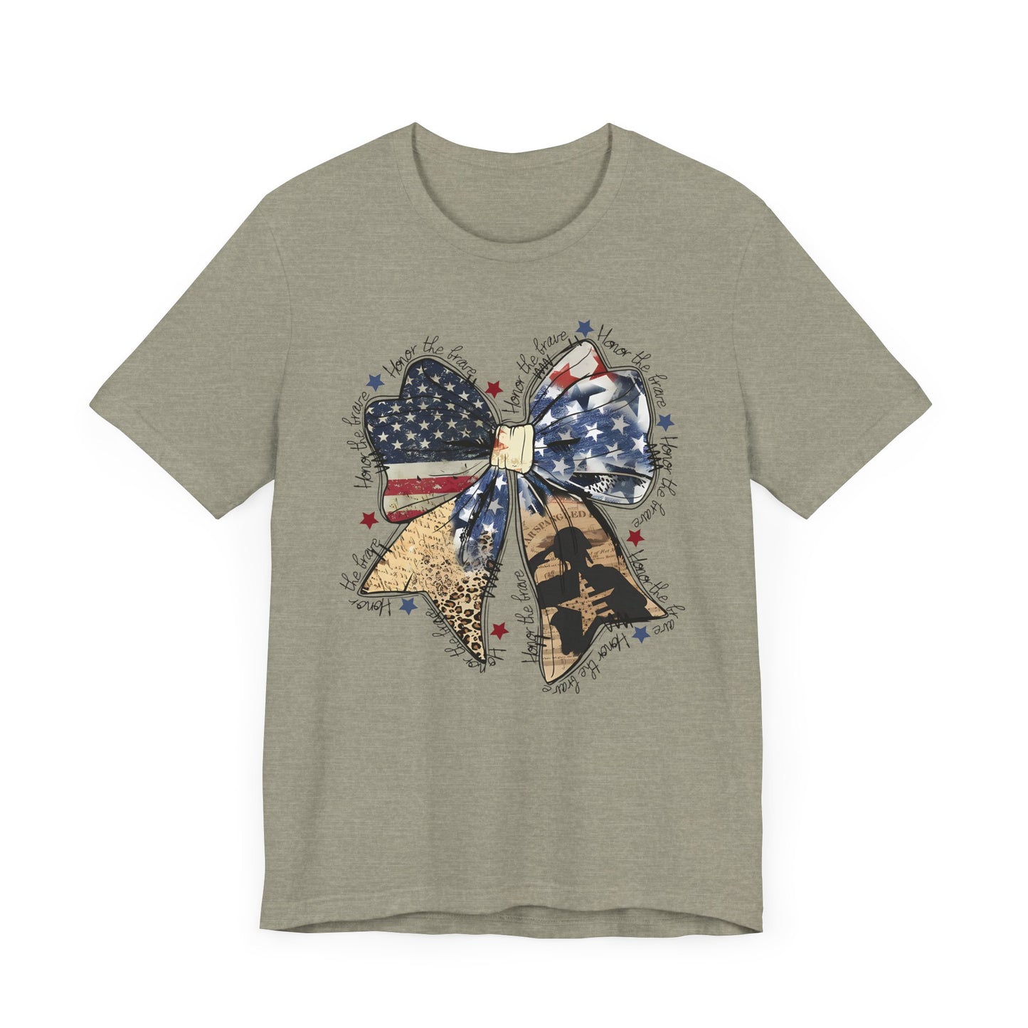 Honor The Brave Jersey Short Sleeve Tee