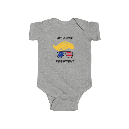 My First President Infant Fine Jersey Bodysuit